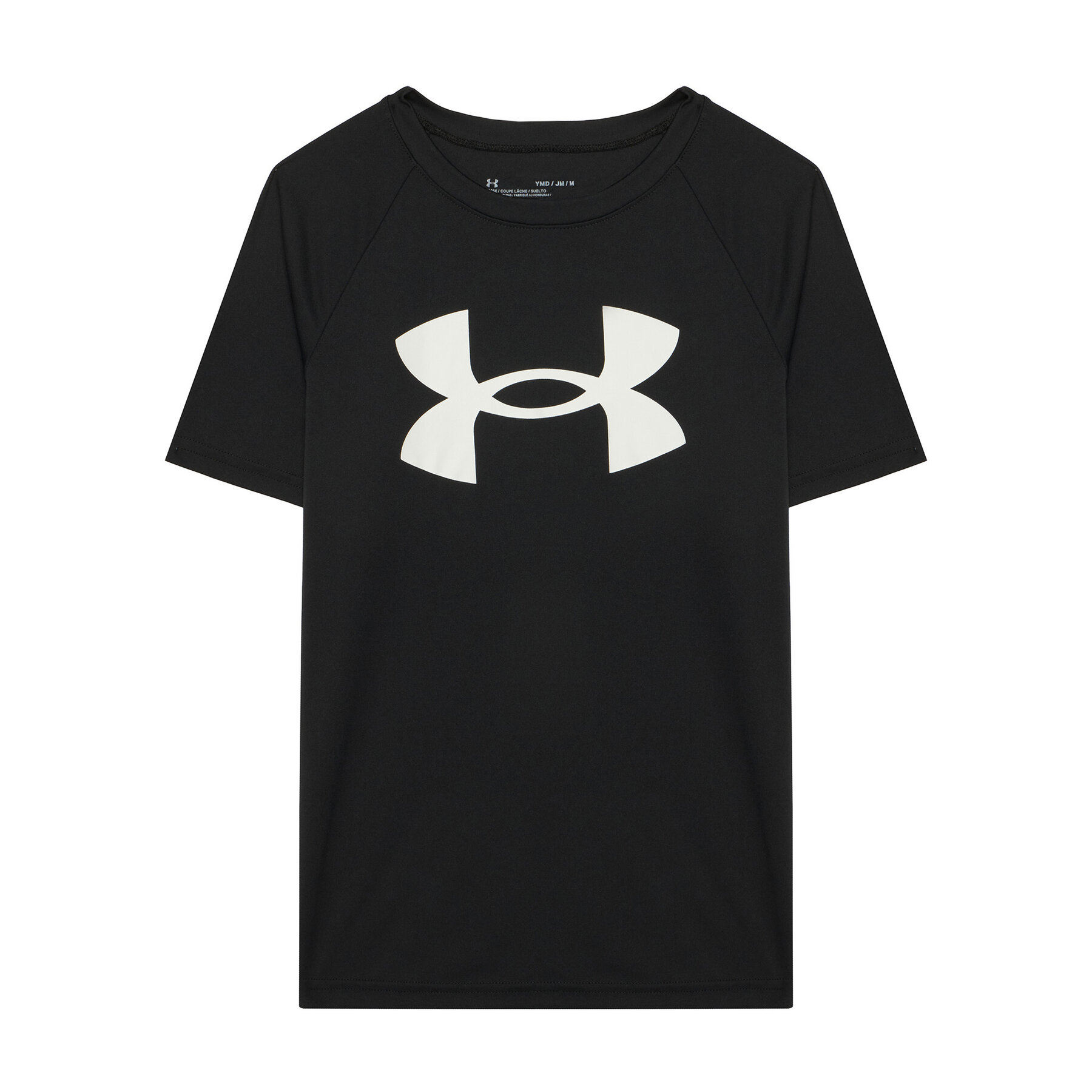 Under Armour Póló UA Tech Big Logo SS 1363283 Fekete Regular Fit