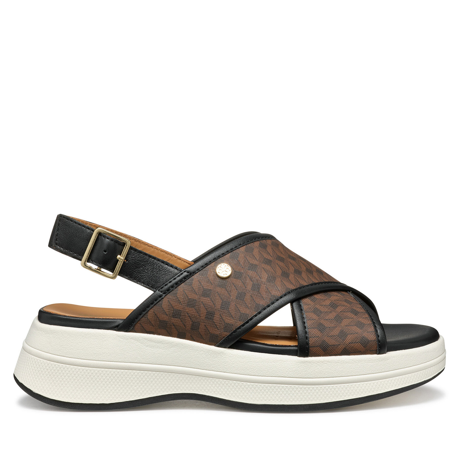 Sandali Geox D Spherica Ecub-3 S D550VB 00485 C6238 Marrone