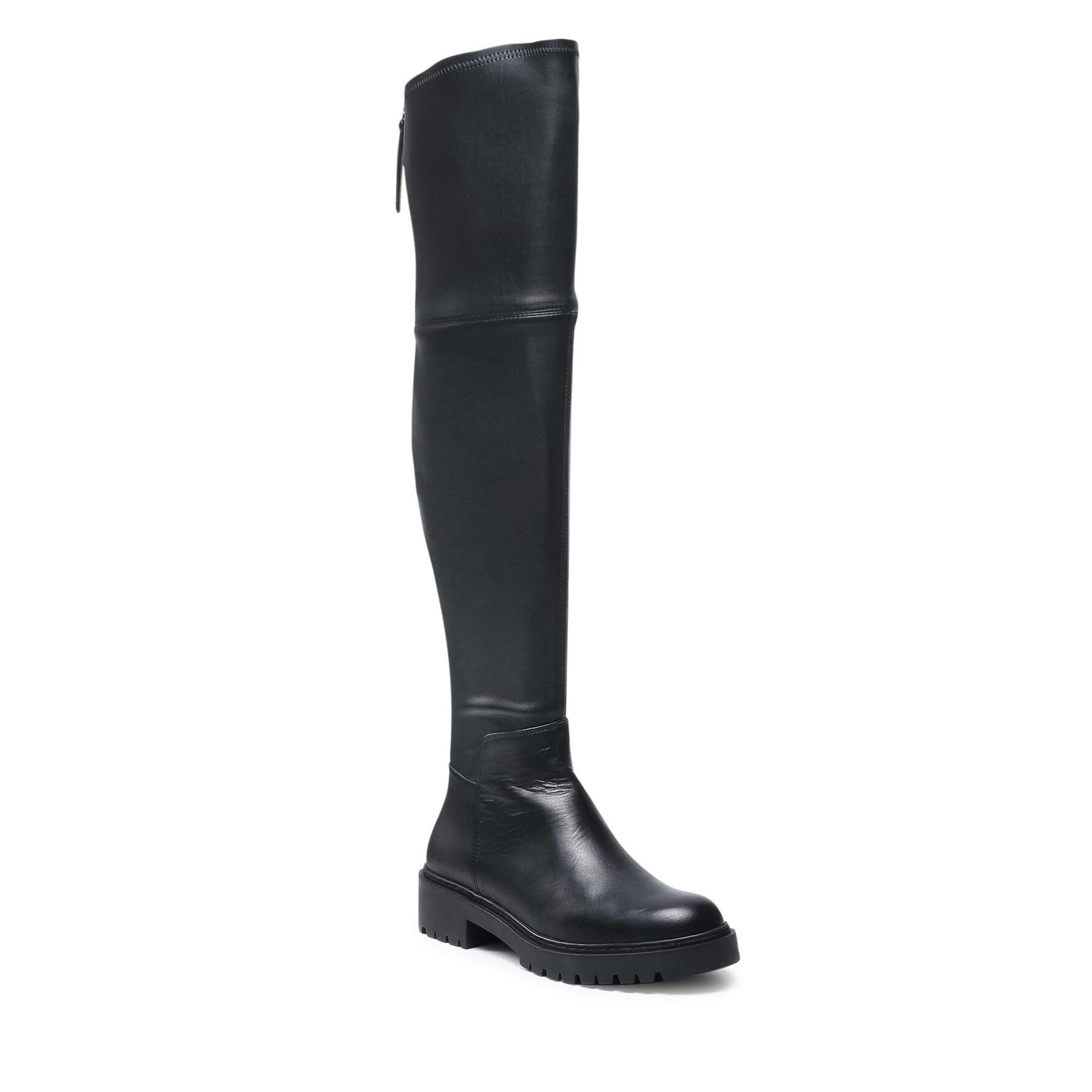 Cizme lungi muschetar Unisa Ginko F21 Nf Stn Black