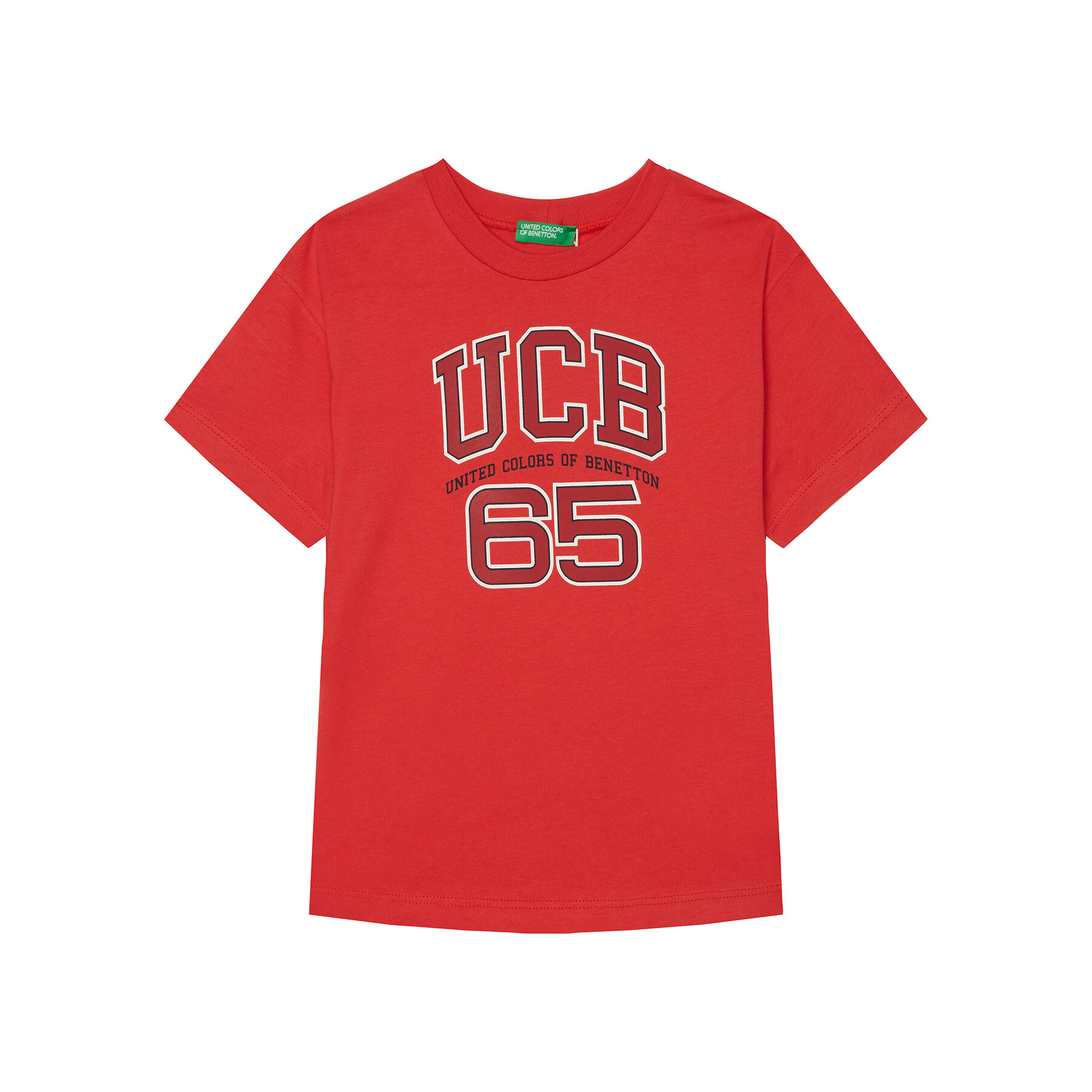 United Colors Of Benetton T-shirt 3I1XC10OO Rosso Regular Fit