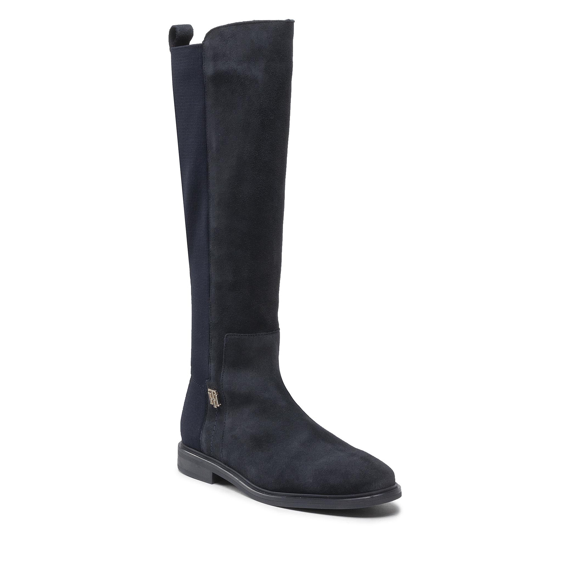 Jahalni škornji Tommy Hilfiger Th Essentials Longboot FW0FW07050 Desert Sky DW5