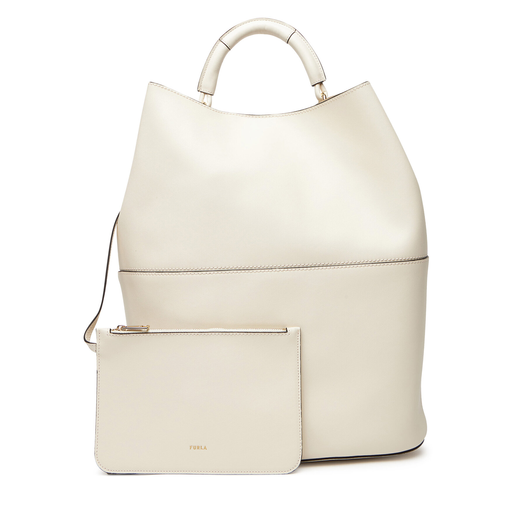 Geantă Furla WB01786-BX3169-3767S-1-007-20-BG-B Alb