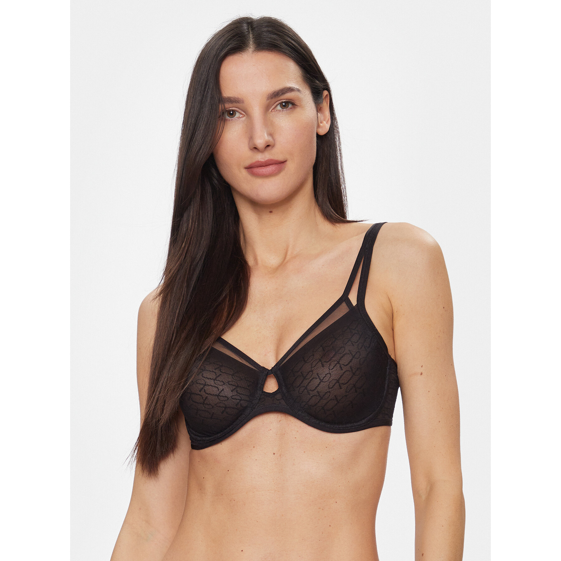 Triumph Triumph Σουτιέν με μπανέλα Triumph Signature Sheer W01 EX 10215906 Μαύρο