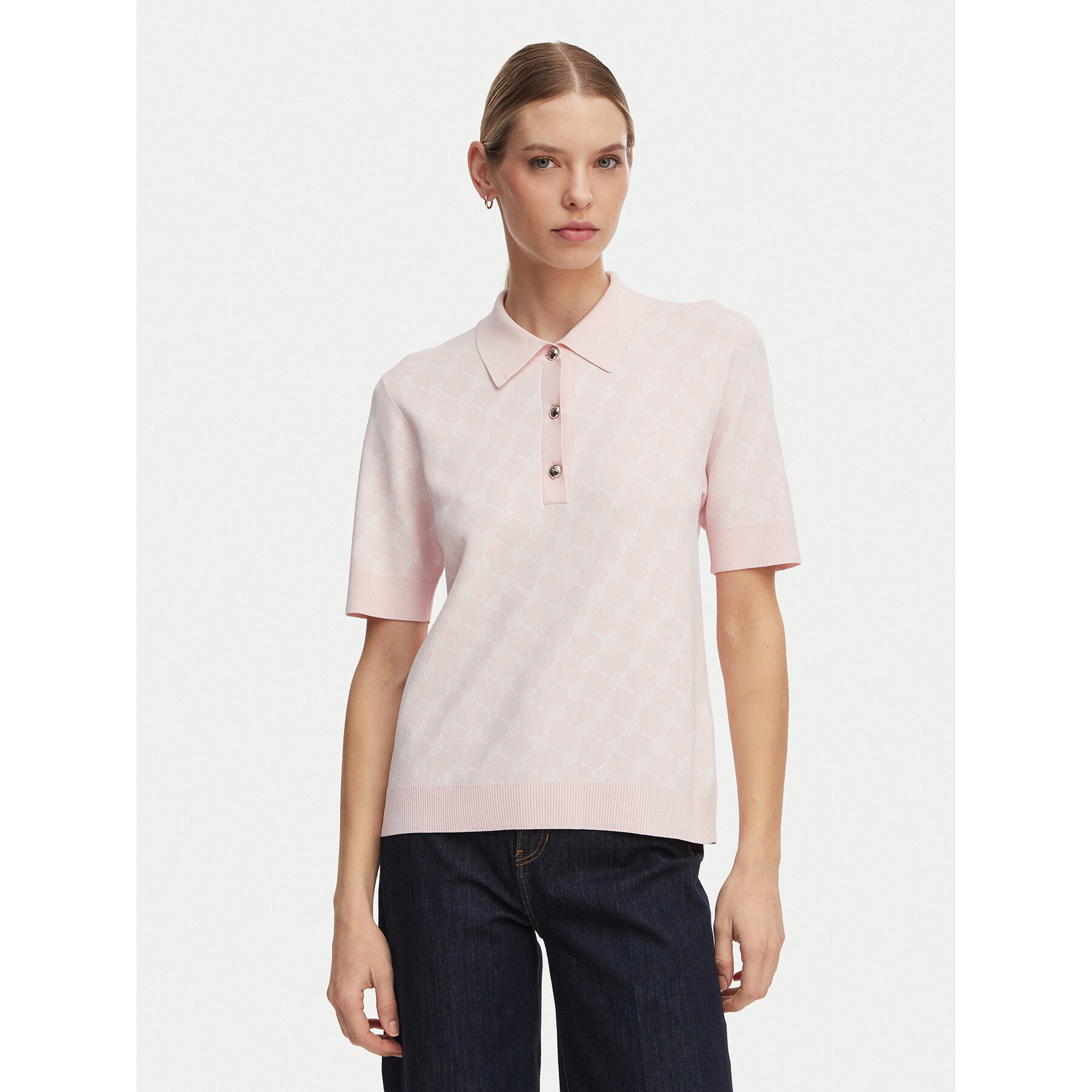 JOOP! Polo Kella 30101736 Svijetlo roza Regular Fit