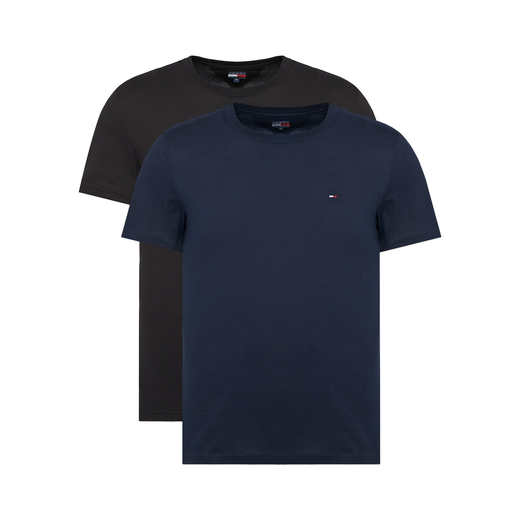 Tommy Jeans Komplet t-shirt majic﻿ DM0DM20687 Mornarsko modra Slim Fit