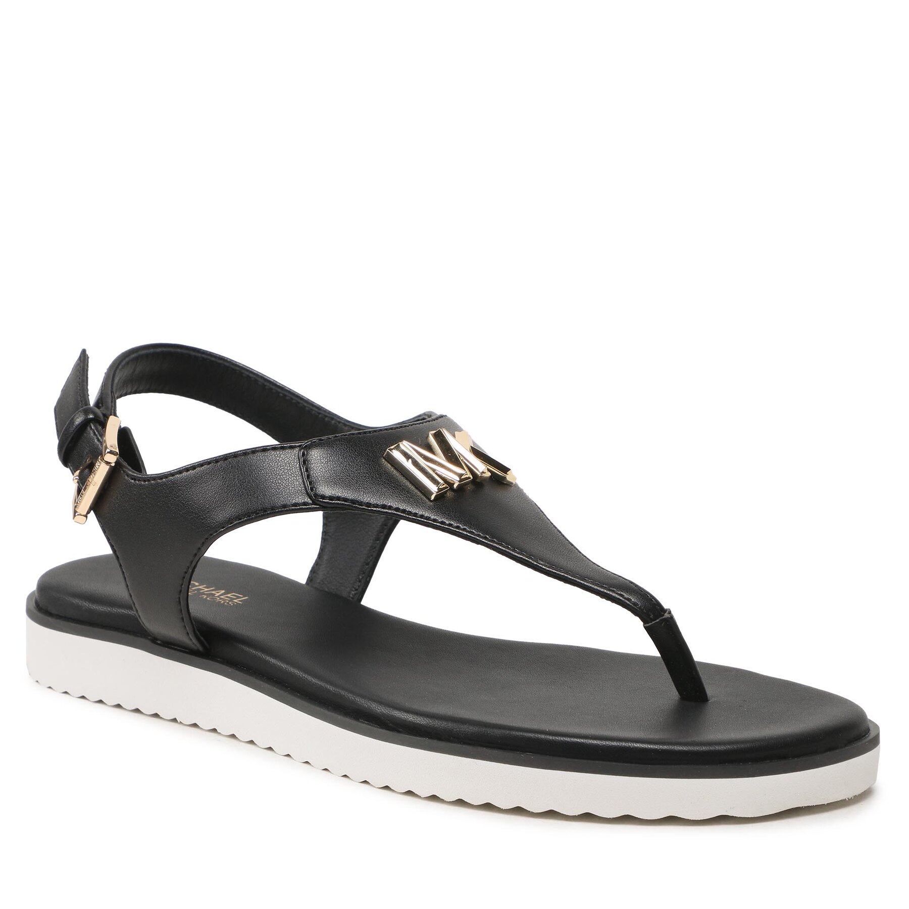 Sandale MICHAEL Michael Kors Jilly Flat Sandal 40S2JLFAAL Black