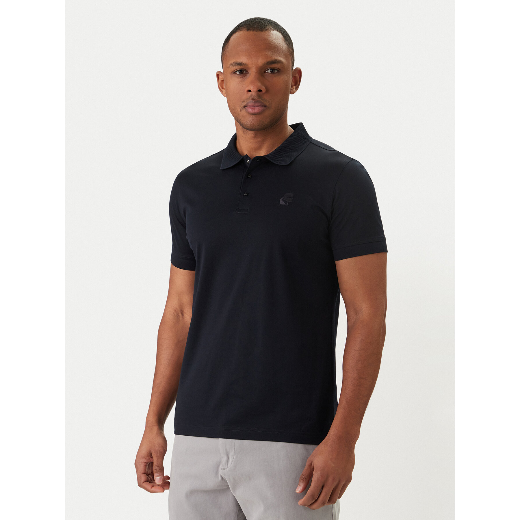 KARL LAGERFELD Poloshirt 745000 562200 Dunkelblau Regular Fit