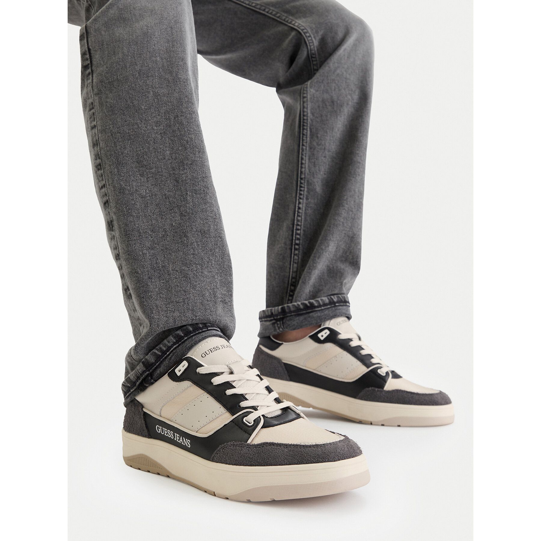 Superge Guess Jeans EO-TEKSAS-01 126AM Mornarsko modra