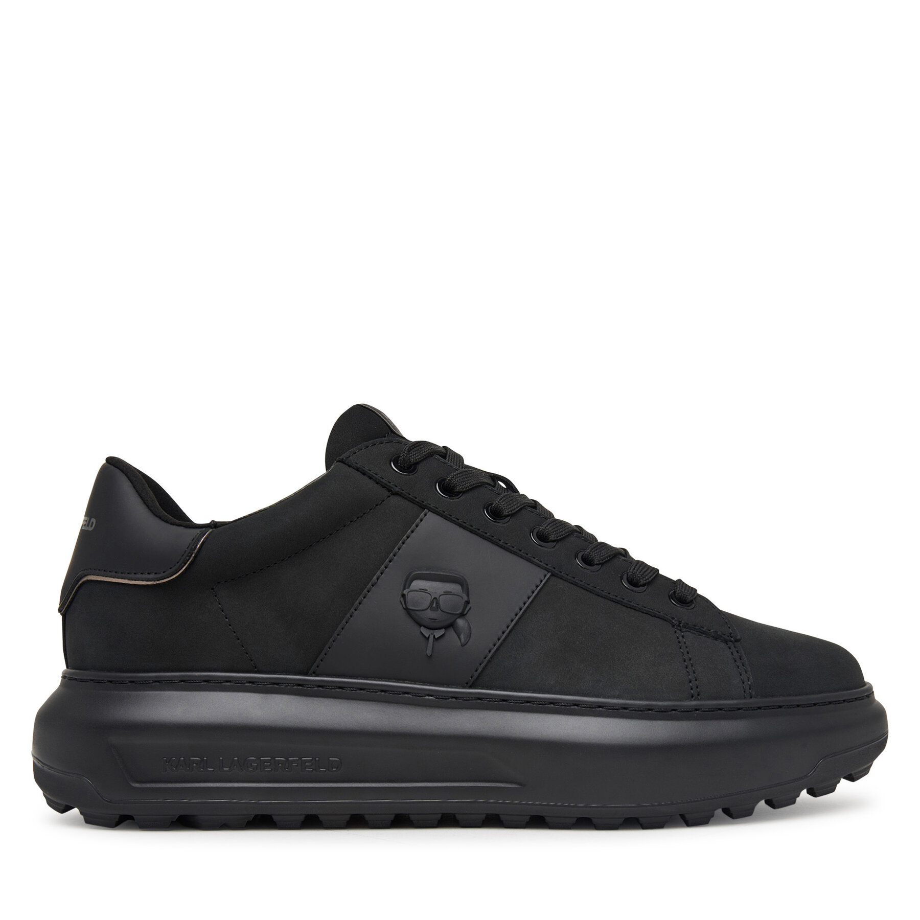 Sneakers KARL LAGERFELD Kapri Lug KL57527N Negru