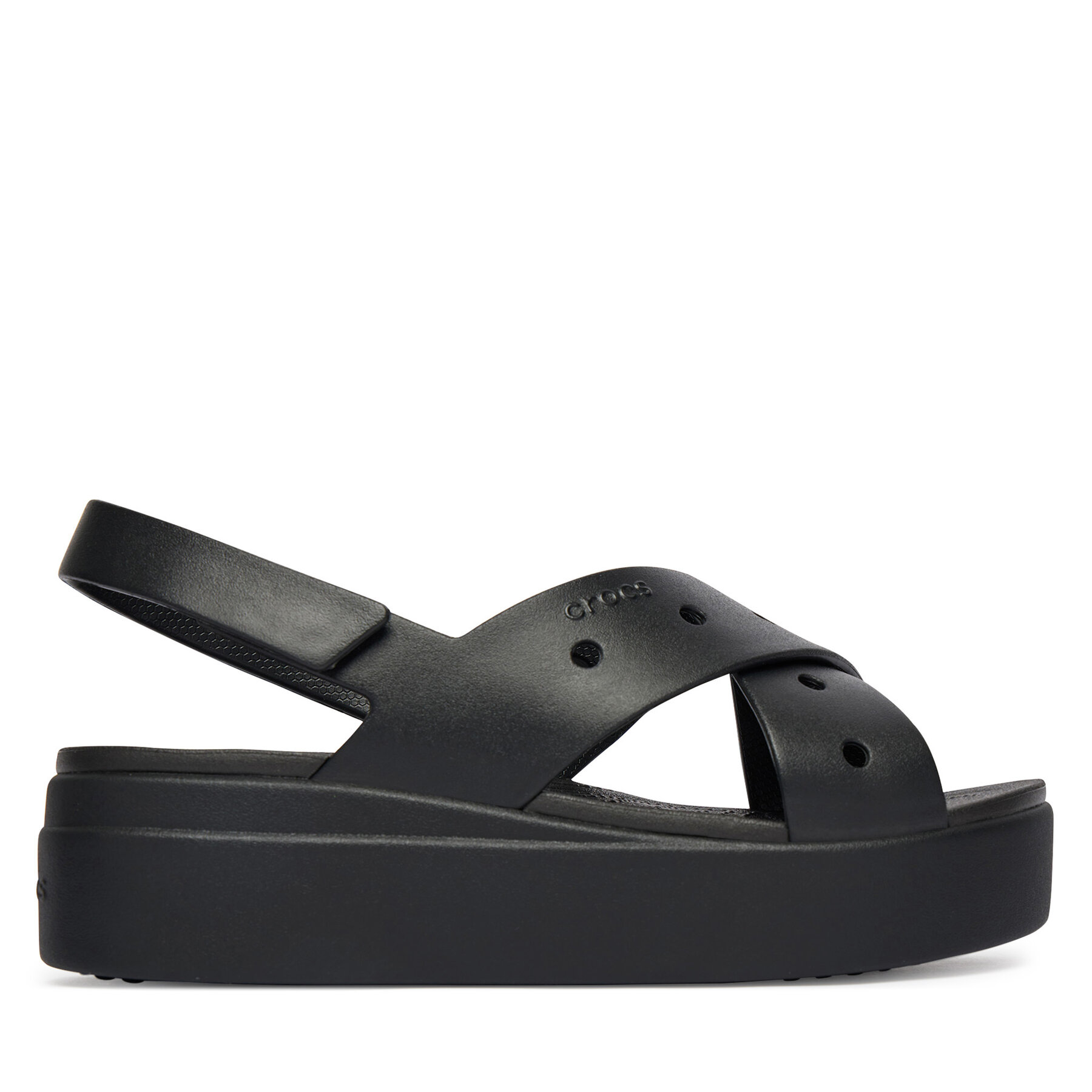 Sandale Crocs Brooklyn 4U Cross Strap Sandal 212254 Crna