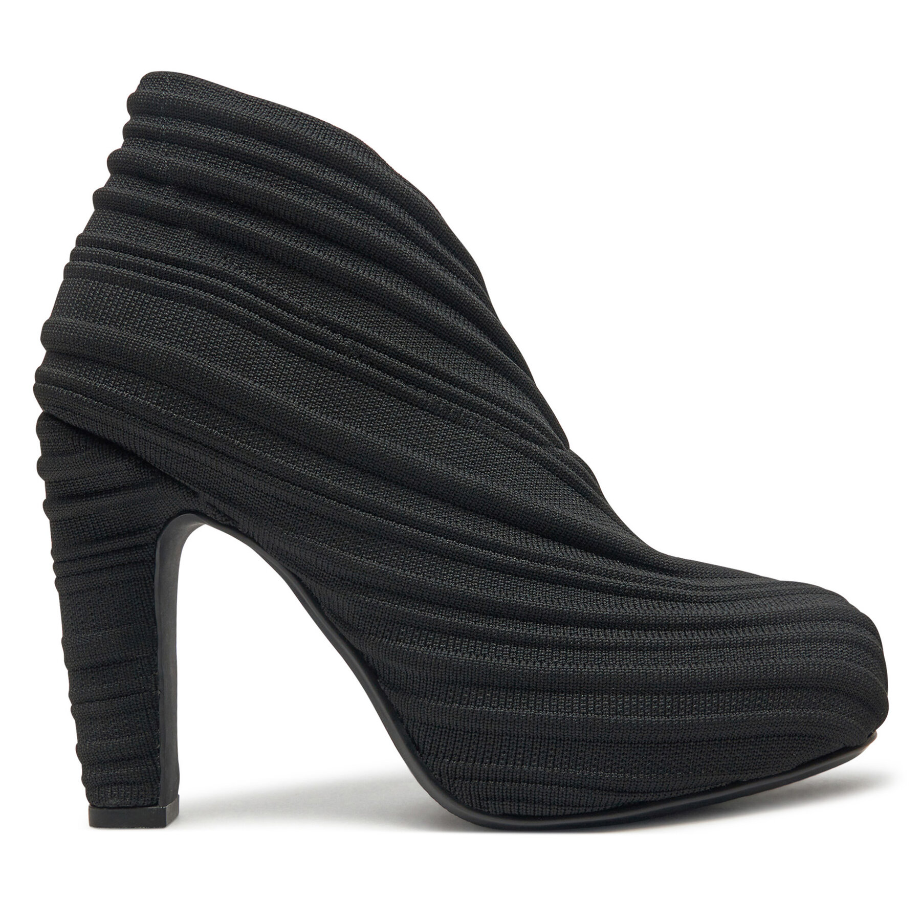 Botines United Nude Fold Hi II 1087001129 Negro