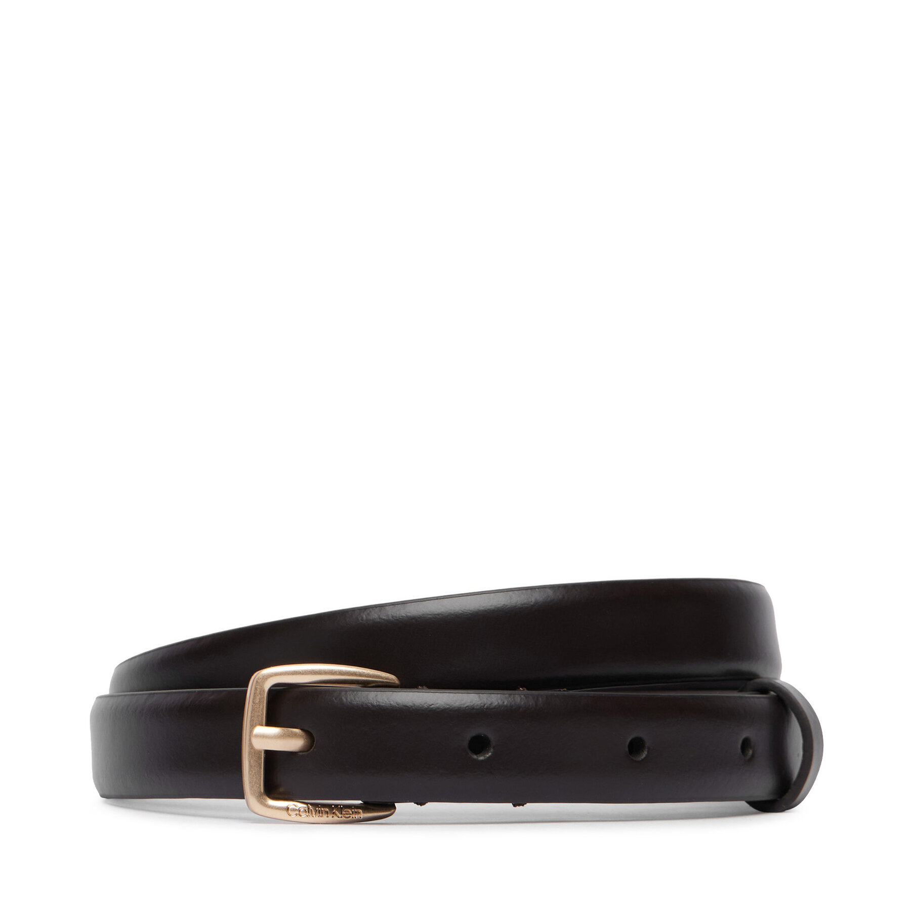 Колан Calvin Klein Essential Buckle 20Mm LV04F7111G Тъмнокафяв