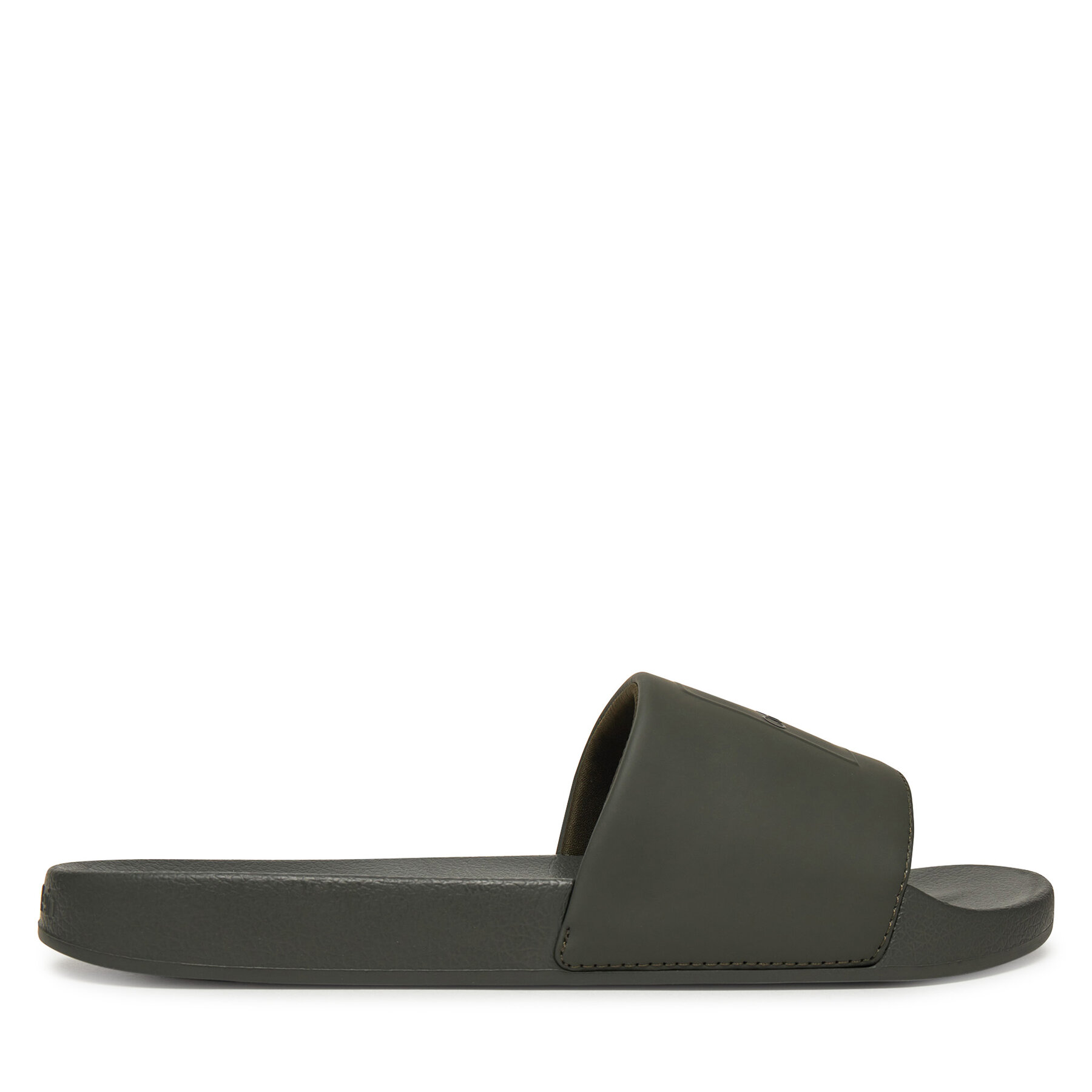 Şlapi Calvin Klein Bărbați, Mărimea: 45, Verde, Pool Slide W/ Ck Square HM0HM01754