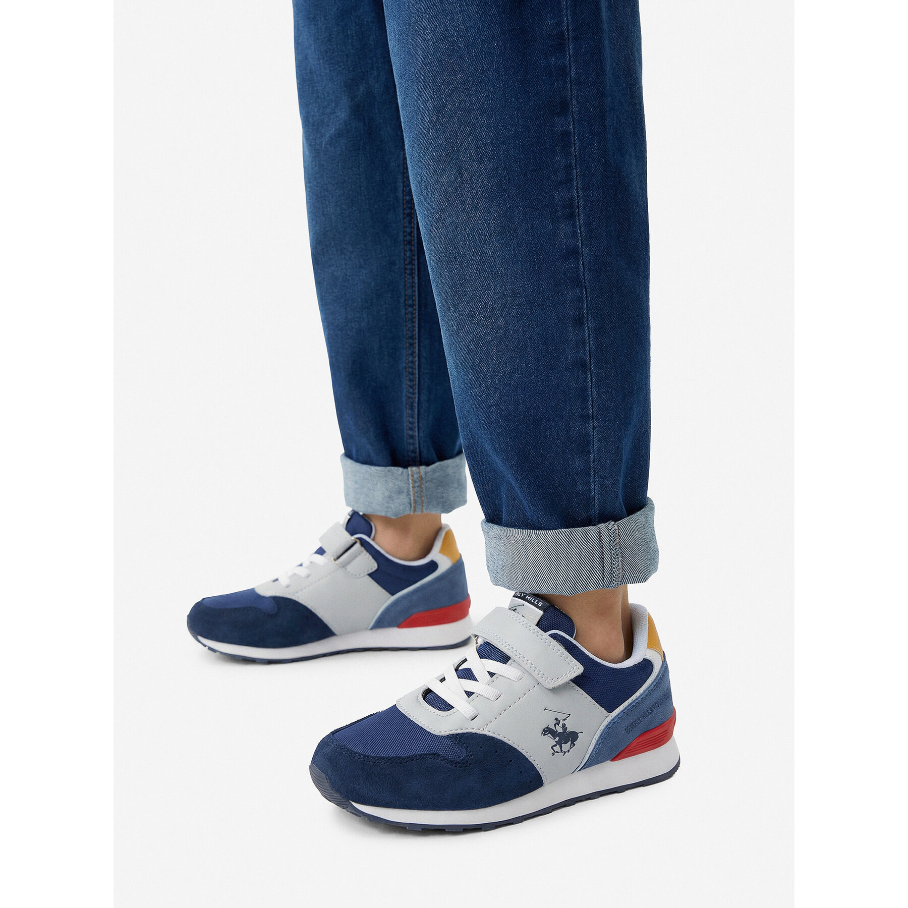 Sneakersy Beverly Hills Polo Club EO-CP23-6386 Tmavomodrá