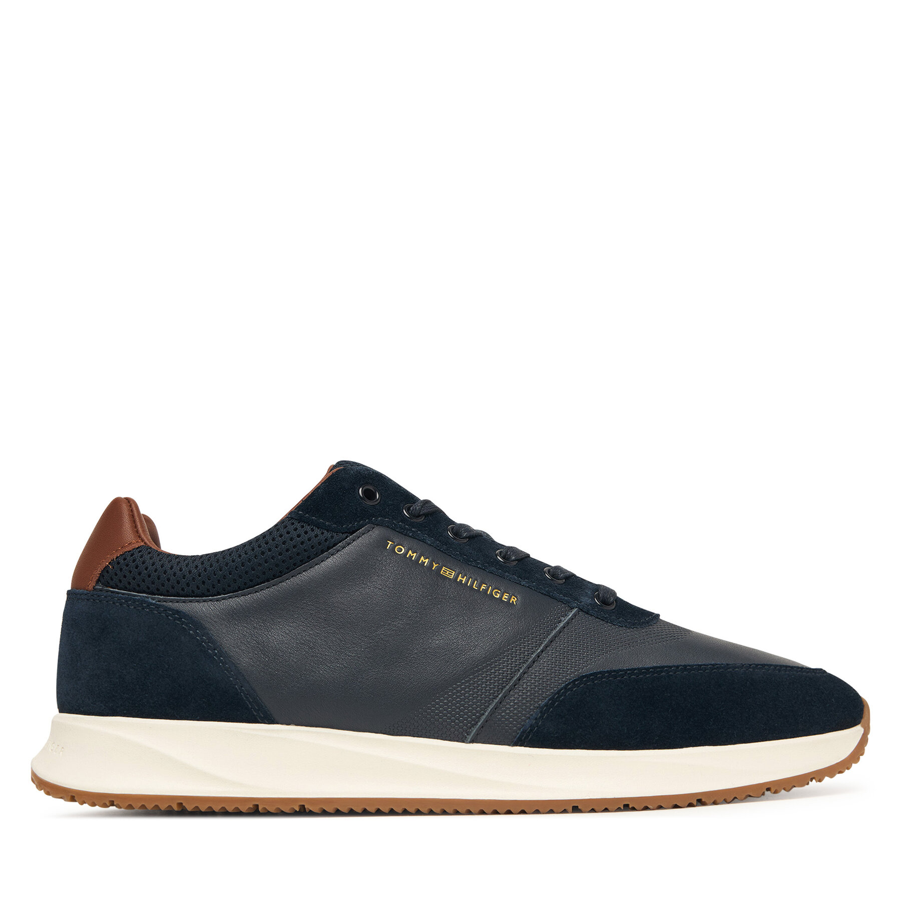 Superge Tommy Hilfiger Dressy Runner FM0FM05910 Mornarsko modra
