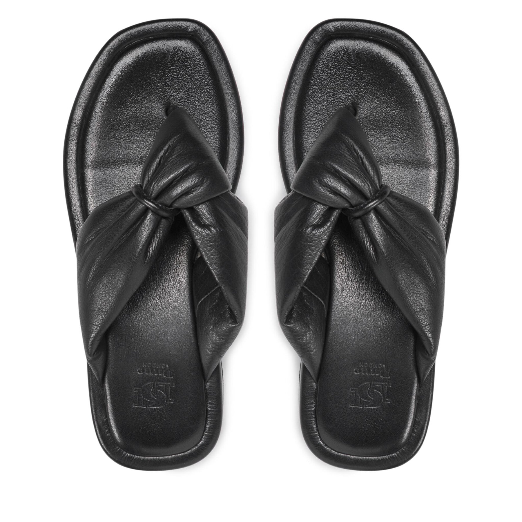Női Flip-flops Dune London, Méret: 37, Fekete, Landmar 484 0079510780003484