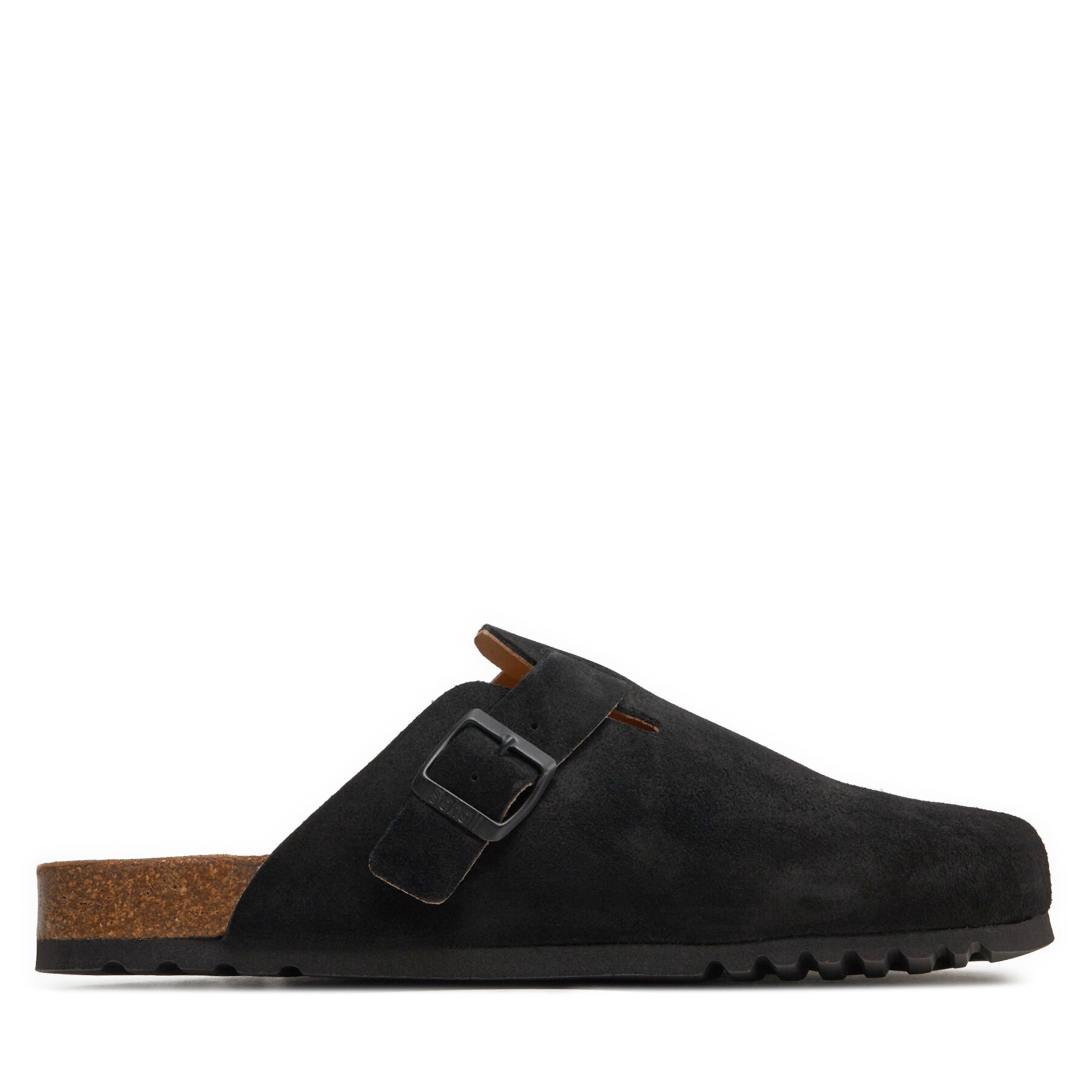 Herren Pantoletten Scholl, Schuhgröße 41, Schwarz, Olivier F30083
