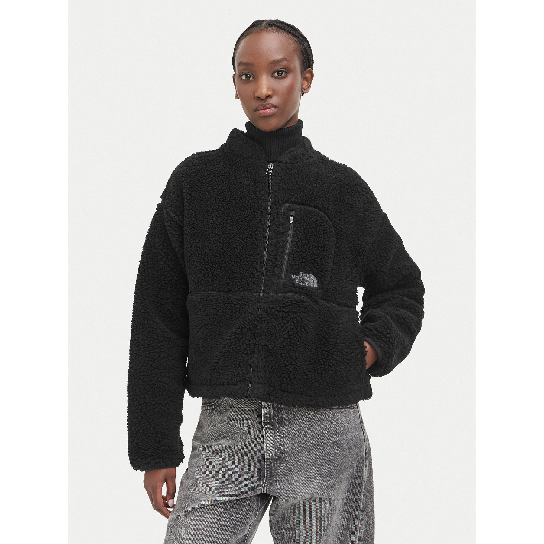 The North Face Fleecejacke Extreme Pile 2 NF0A8KQY Schwarz Relaxed Fit
