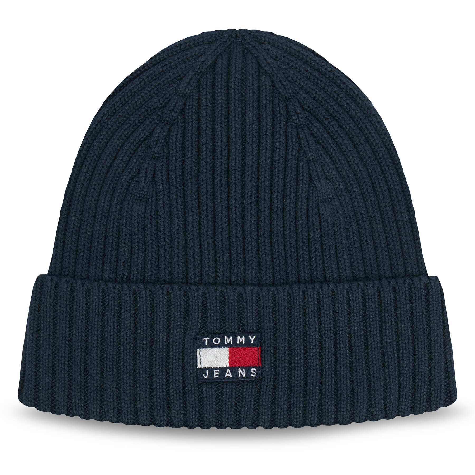 Шапка Tommy Jeans Tjm Heritage Core Beanie AM0AM13669 Тъмносин