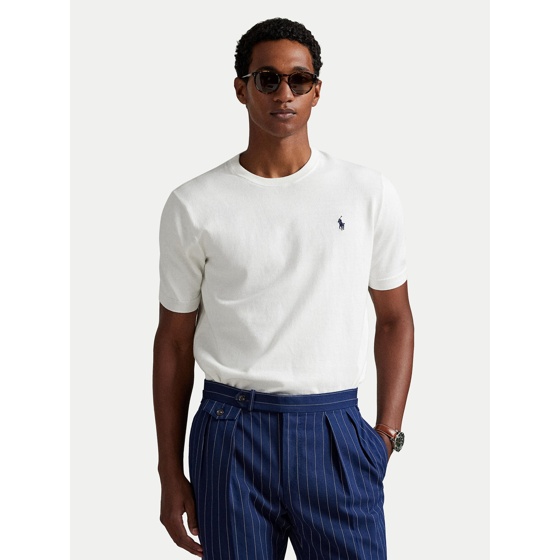 Polo Ralph Lauren T-Shirt 710980681004 Λευκό Regular Fit