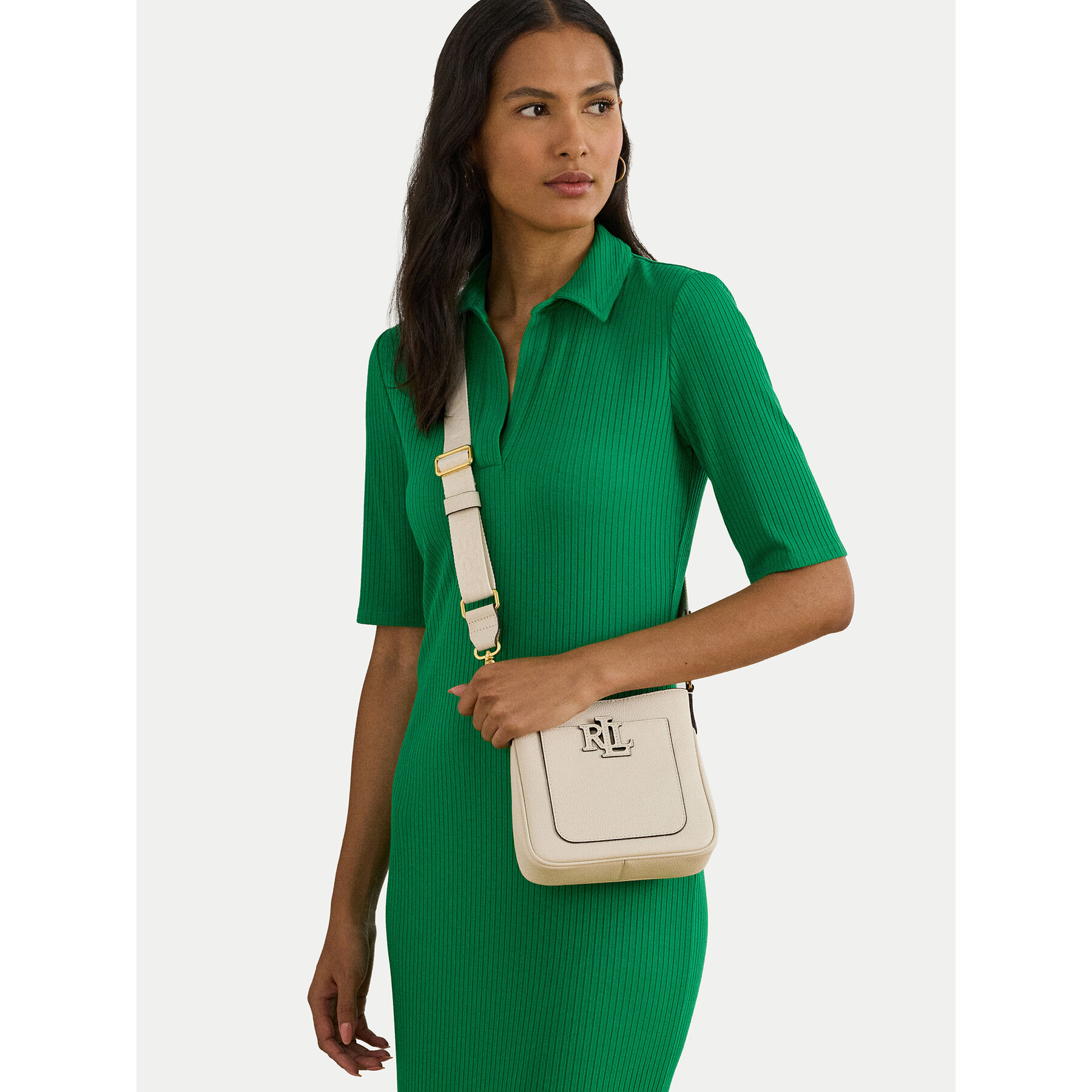 Kabelka LAUREN RALPH LAUREN 431982184005 Biela