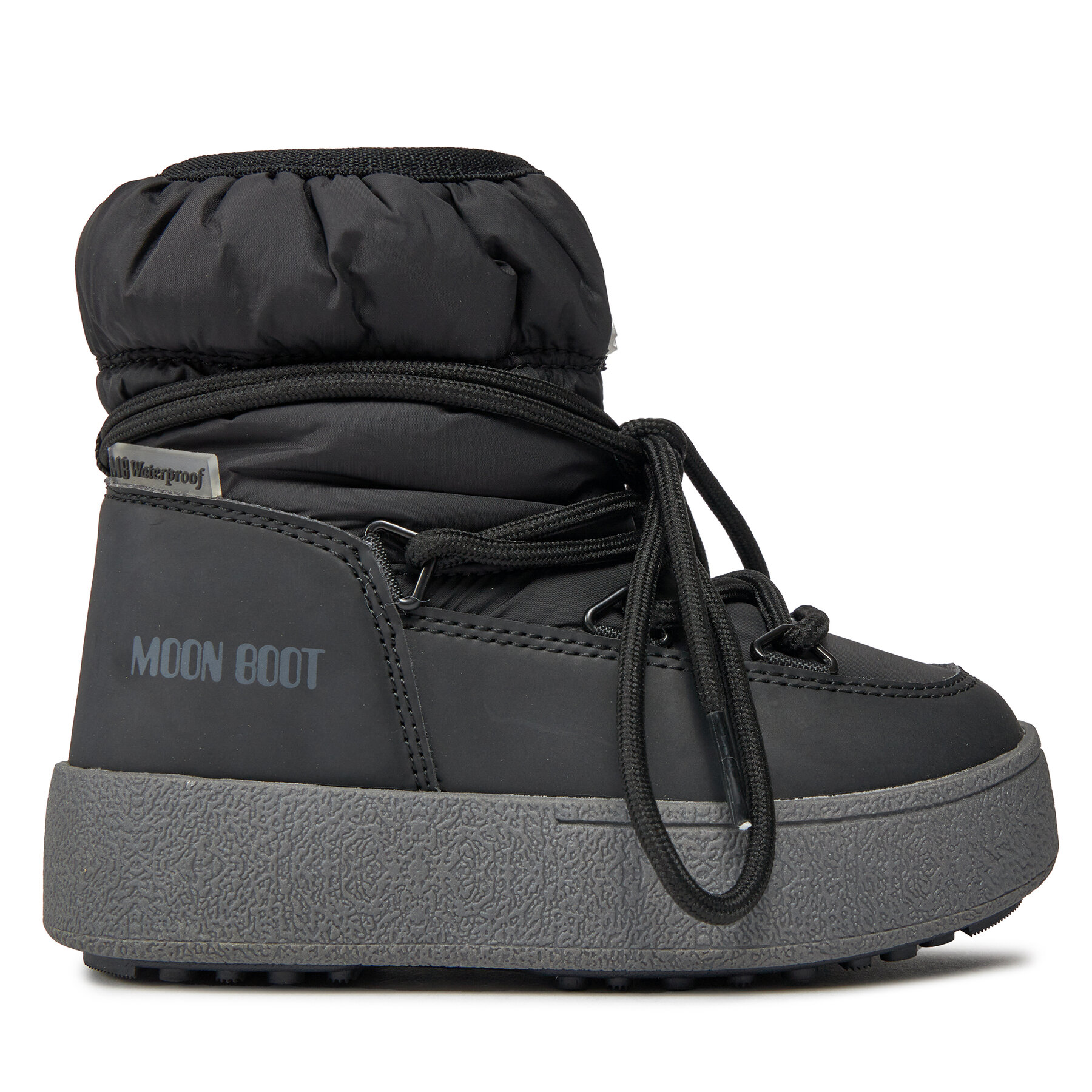 Dziecięce Śniegowce Moon Boot, Rozmiar 32 Czarny Jtrack Low Nylon Wp 34300300001