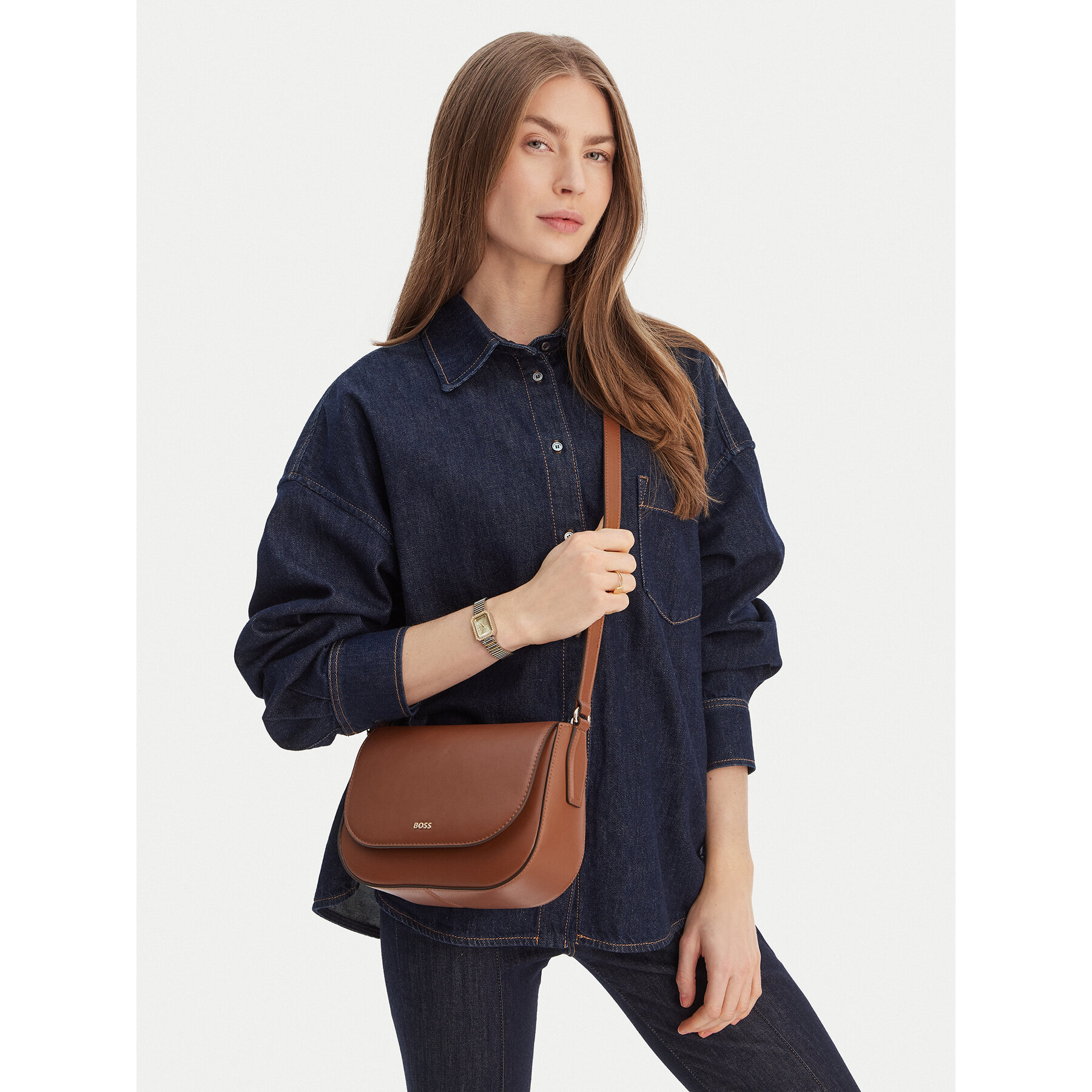 Geantă BOSS Numah 50547756 Maro