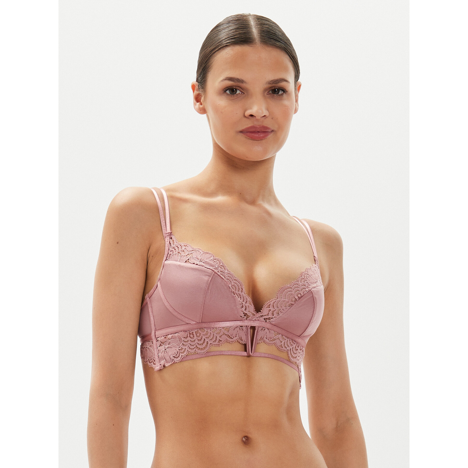 Hunkemöller Bralette melltartó Lainey 205443 Rózsaszín