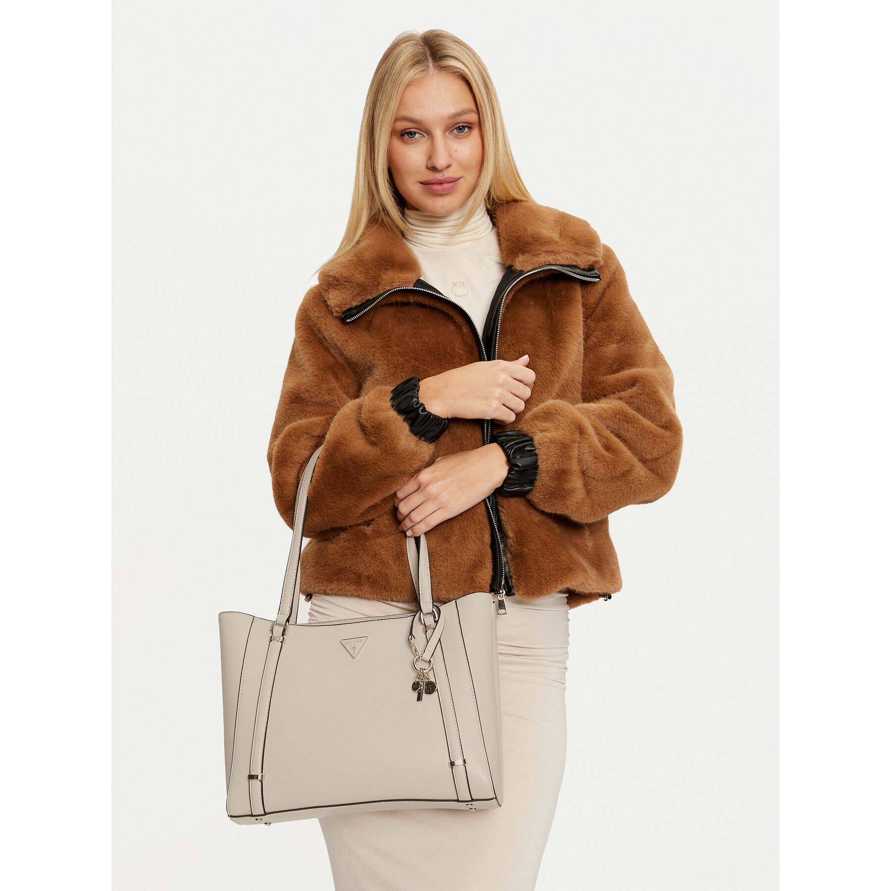 Kabelka Guess HWVG94 93230 Écru