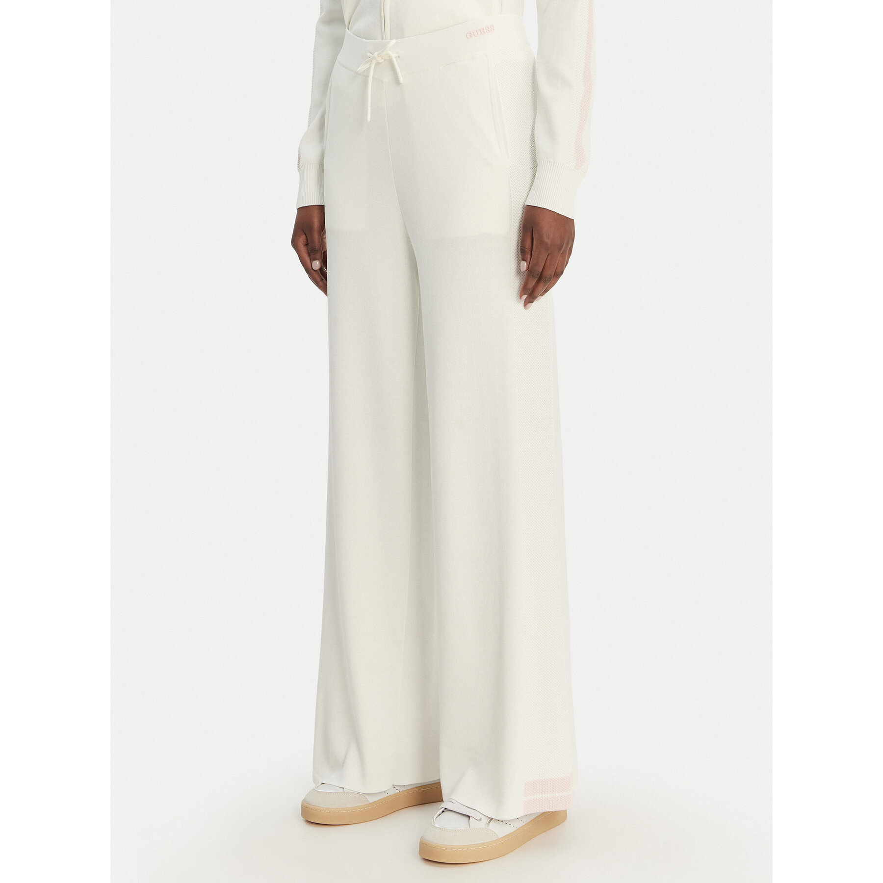 Guess Strickhose V6GB06 Z0651 Weiß Regular Fit