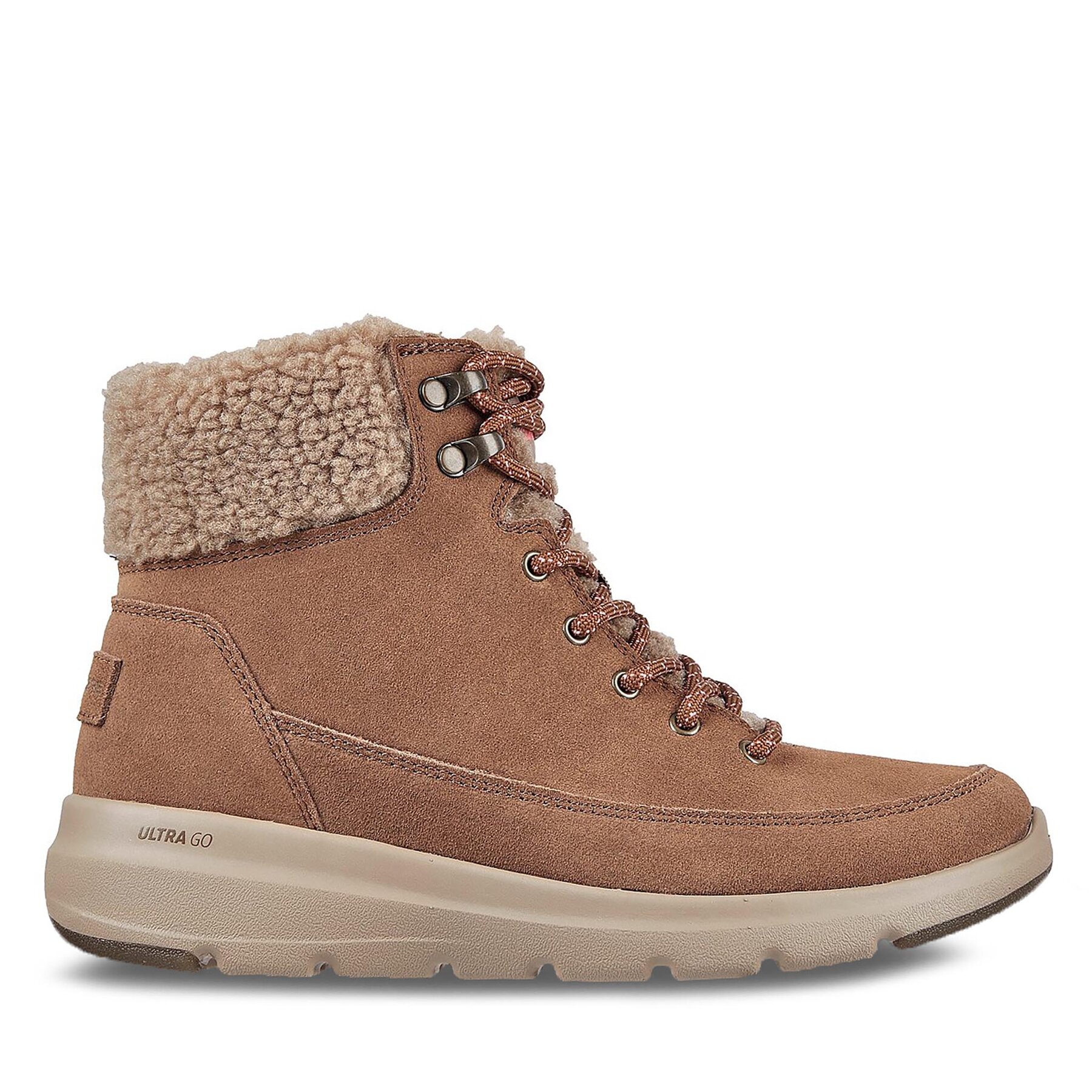 Botines Skechers Glacial Ultra Woodlands 16677/BRN Marrón