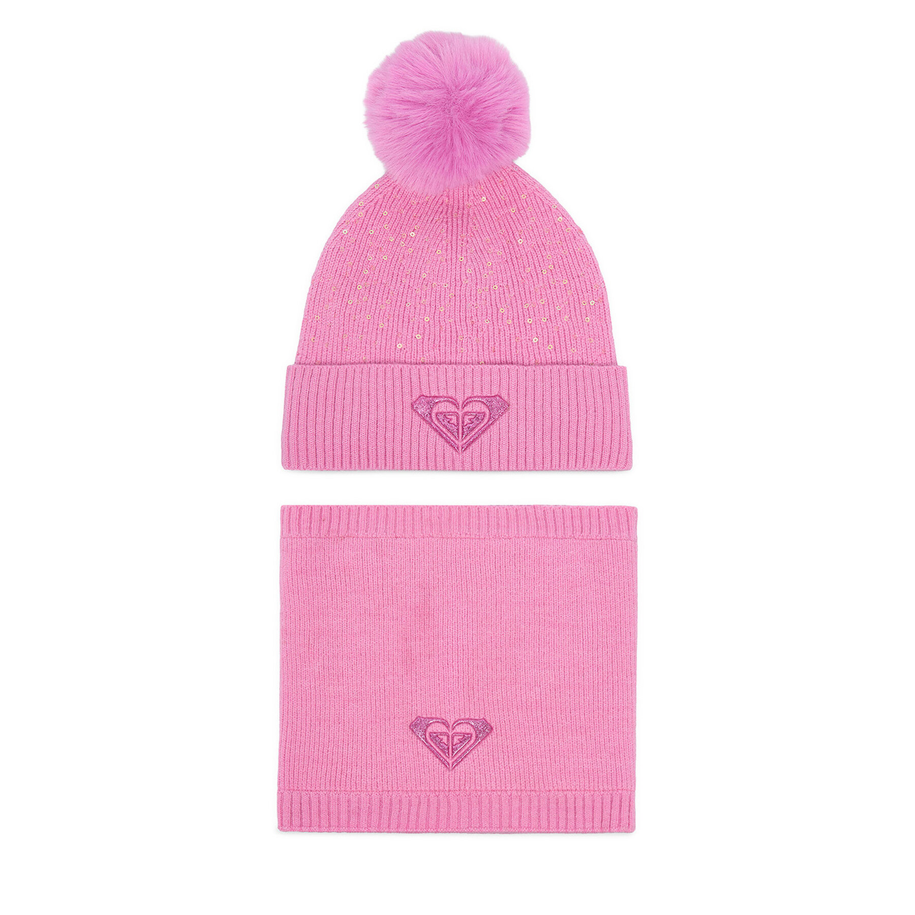 Set căciulă și fular tip guler Roxy CEO-ROXY_ACCCS_08_AW2025 Roz