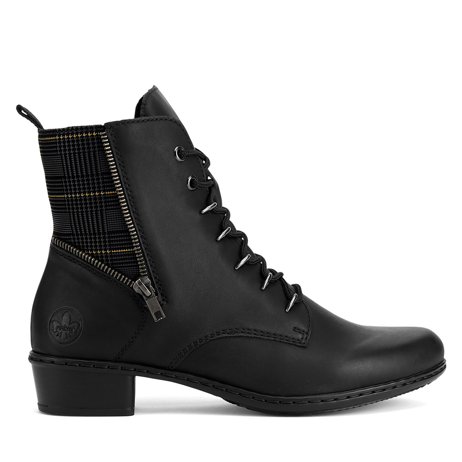 Ghete Rieker Y0700-01 Negru