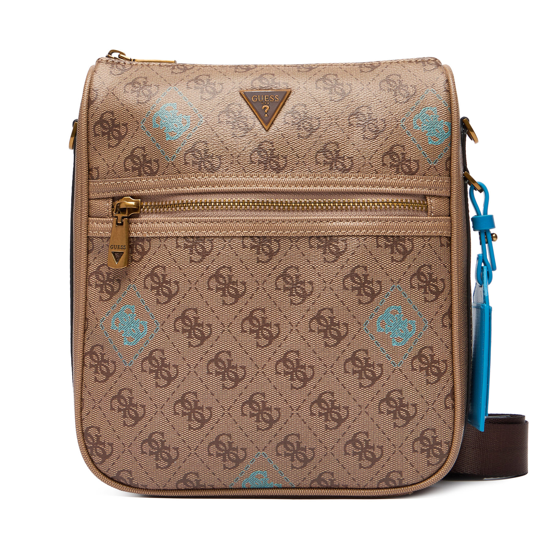 Мъжка чантичка Guess HMMICT P5417 Бежов