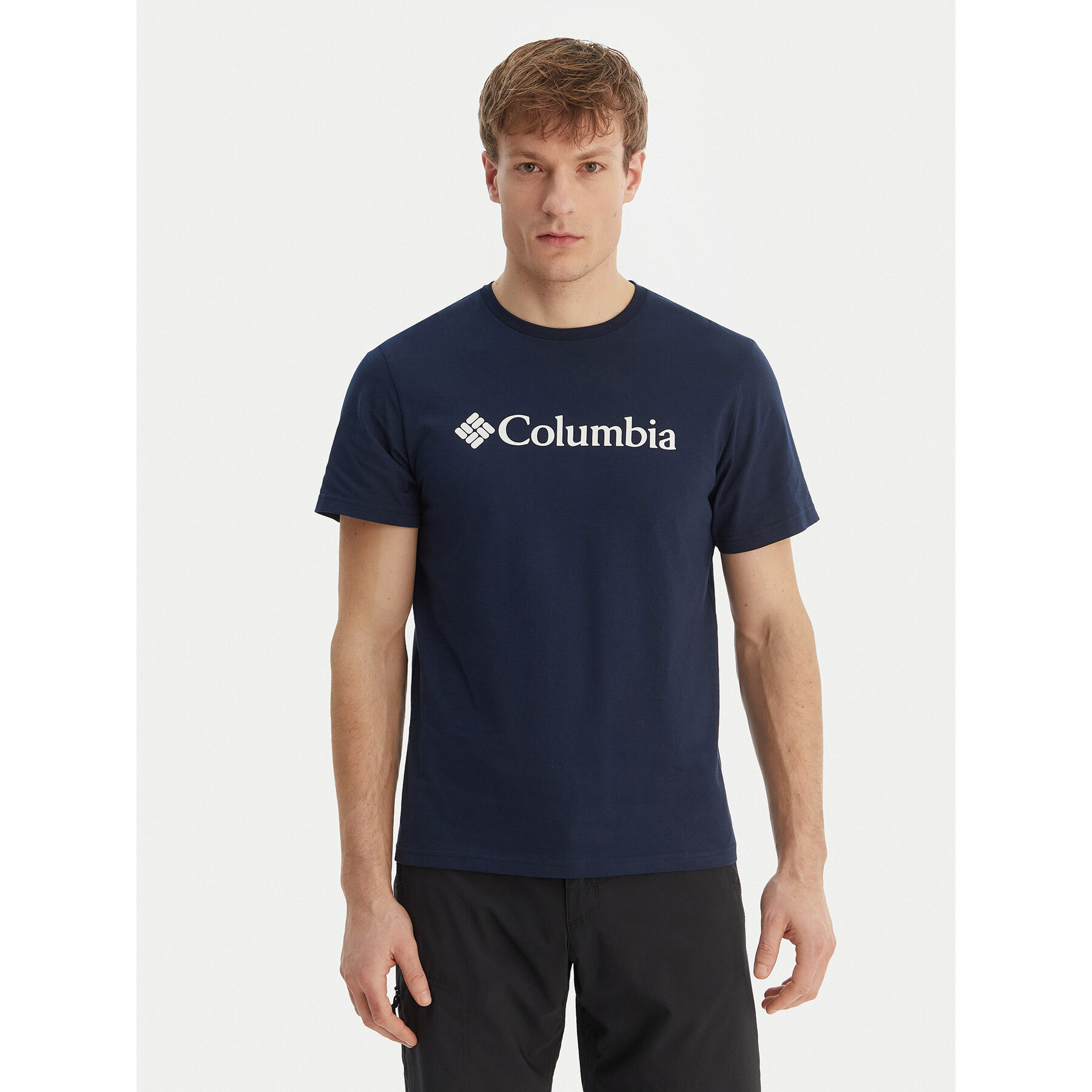 Columbia T-Shirt Basic Logo™ 2155001 Dunkelblau Regular Fit