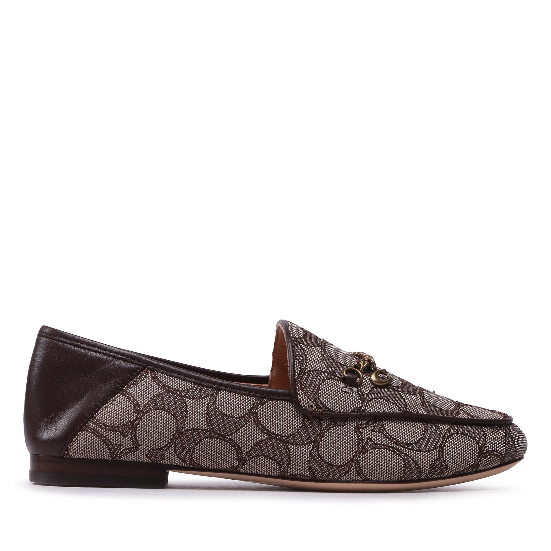 Loaferek Coach Hanna Textured Jacq CC888 Barna
