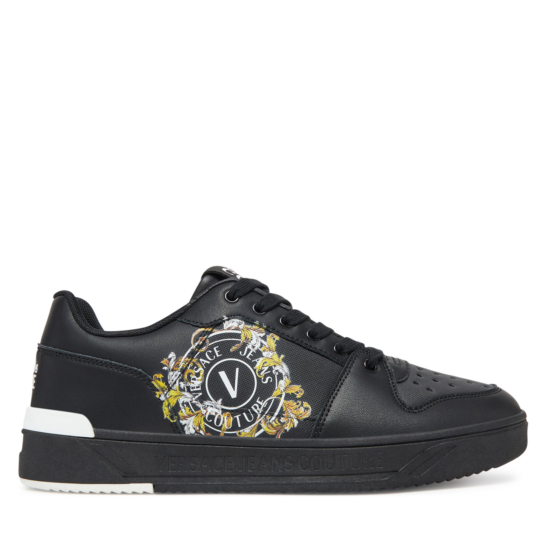 Sneakersy Versace Jeans Couture 78YA3SJ1 Čierna