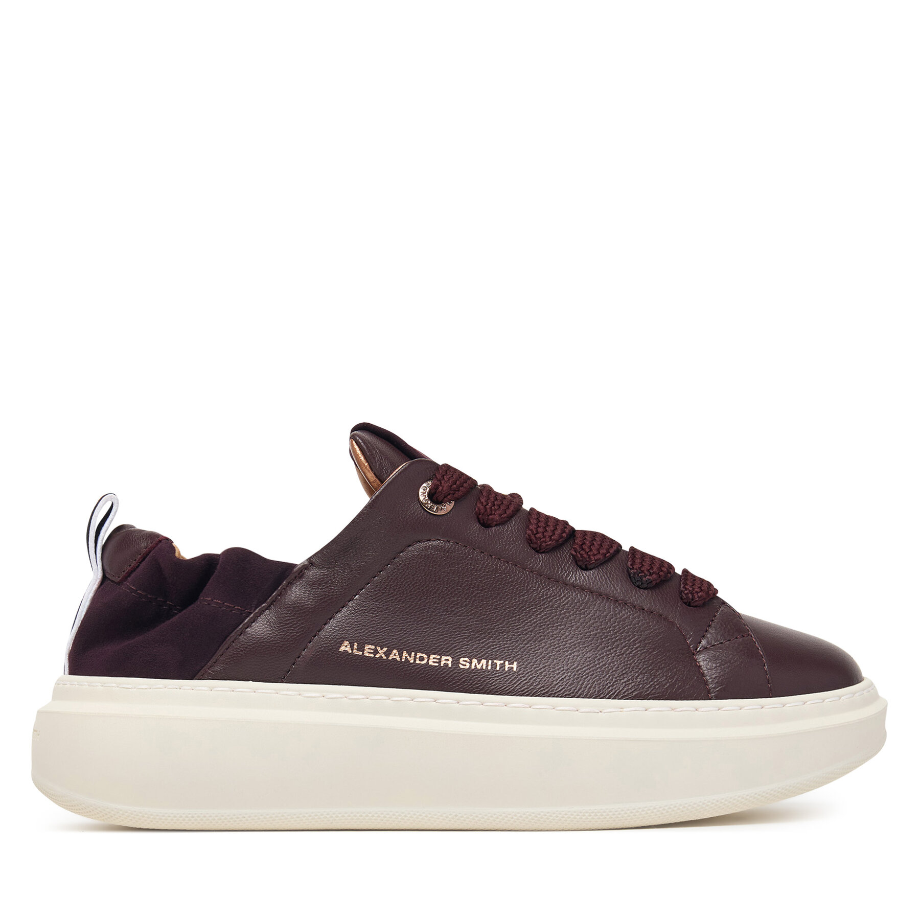 Сникърси Alexander Smith Wembley Rouched ASBEWAW-0183 Тъмнокафяв