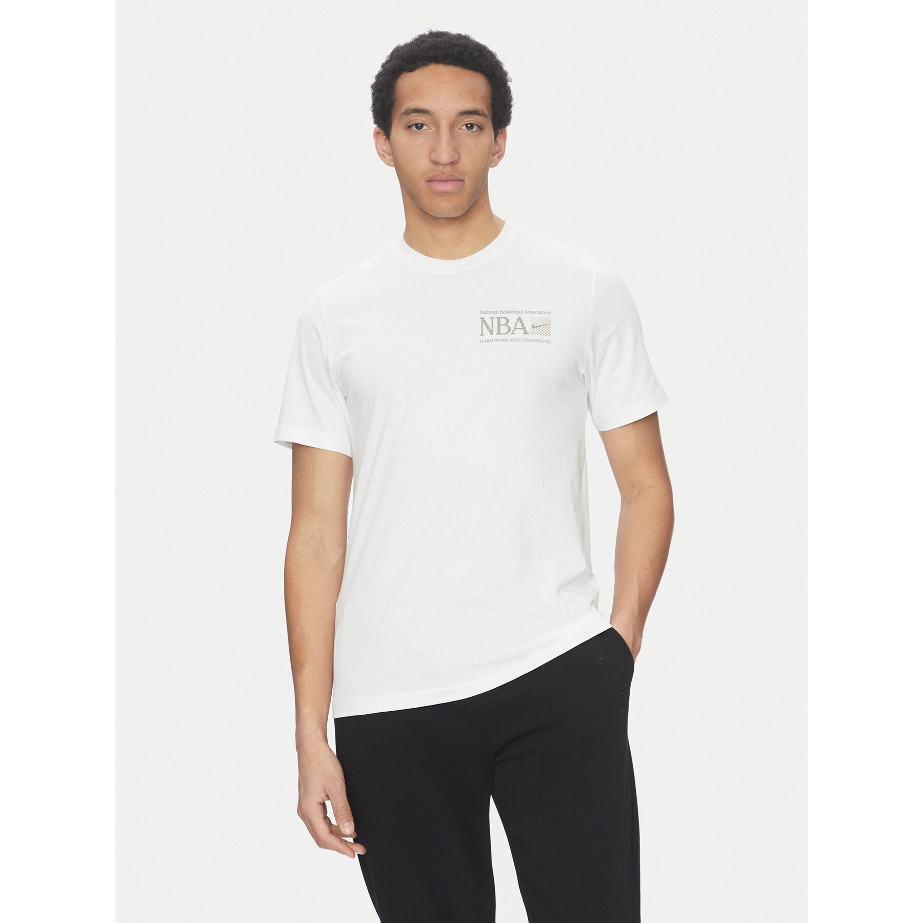 Nike T-Shirt FQ6138 Λευκό Regular Fit