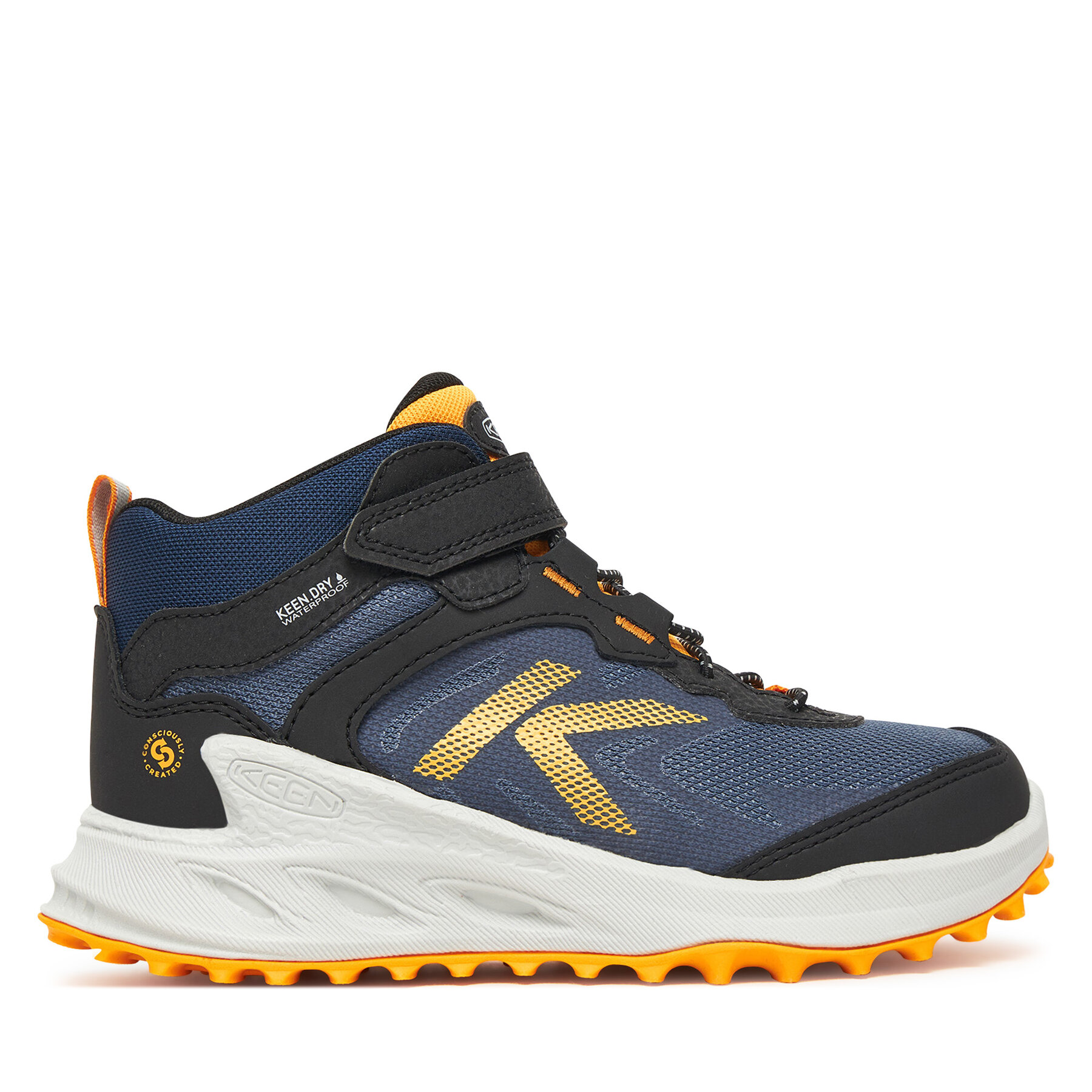 Trekking čevlji Keen Zionic Mid Wp 1031249 Mornarsko modra