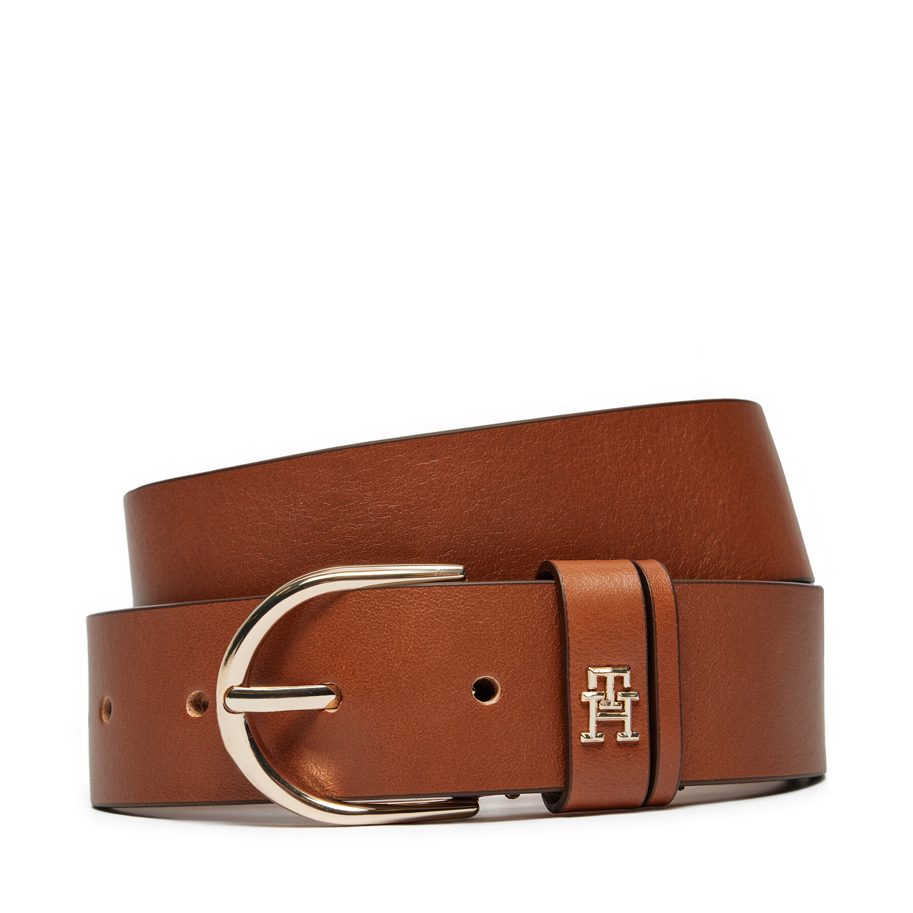 Cinturón para mujer Tommy Hilfiger Essential Effortless AW0AW16352 Marrón