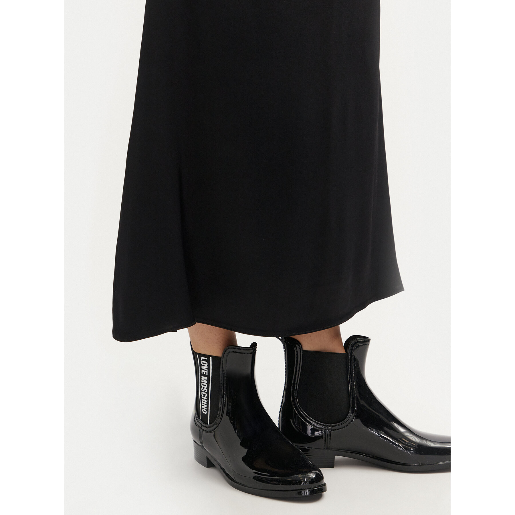 Гумени ботуши LOVE MOSCHINO JA21013G1LIR1000 Черен