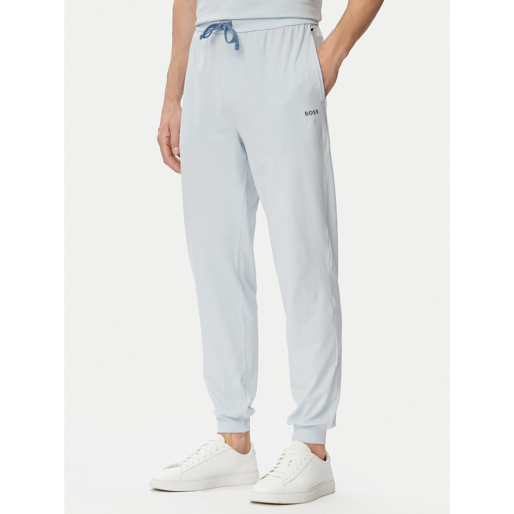 BOSS Jogginghose Mix&Match 50515305 Hellblau Regular Fit