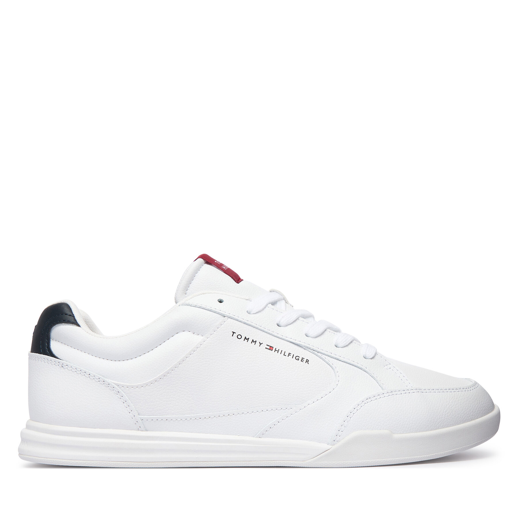 Сникърси Tommy Hilfiger Low Pro Cupsole Perf Leather FM0FM05944 Бял