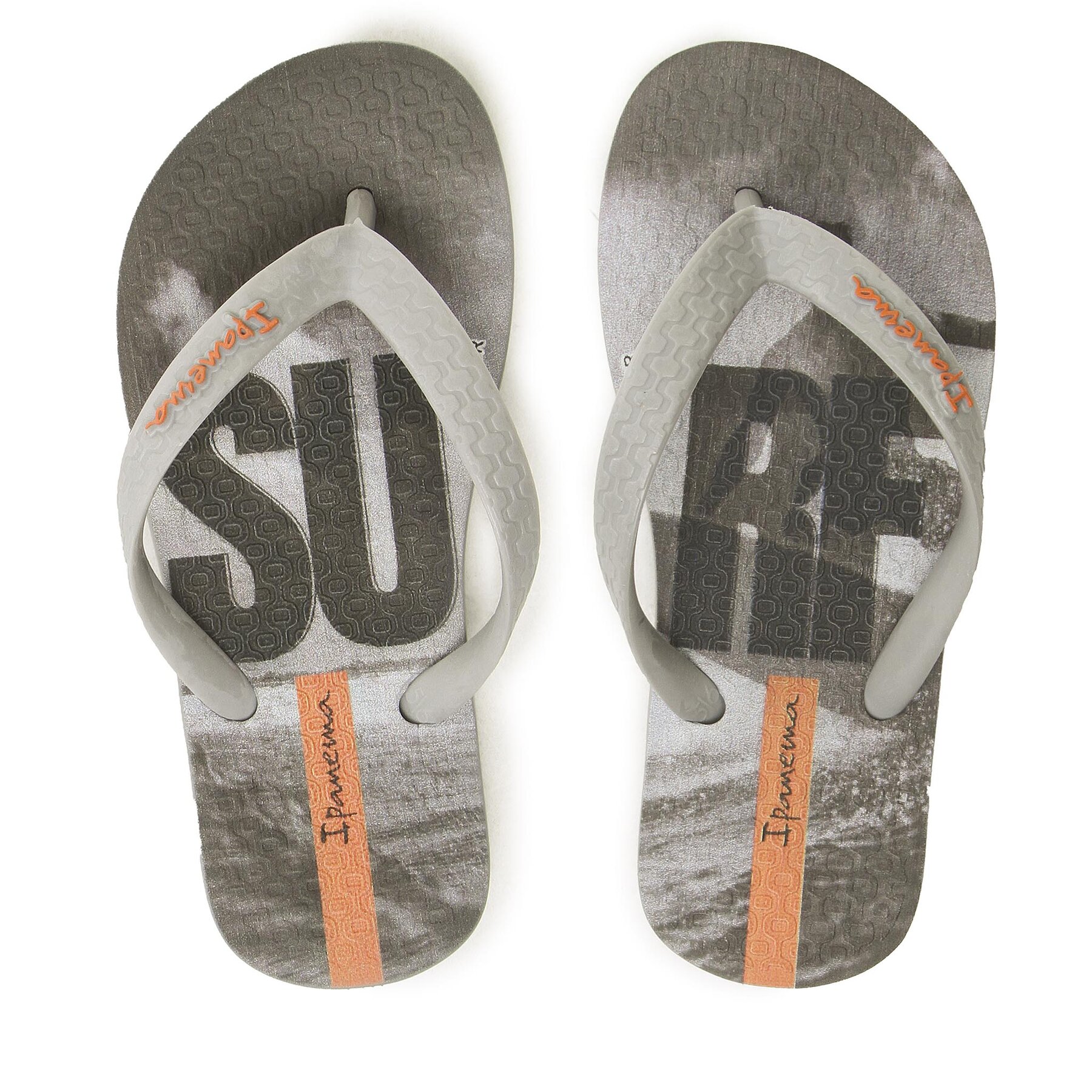 Dziecięce Japonki Ipanema, Rozmiar 27.5 Szary IPANEMA CLASSIC XI K 83347