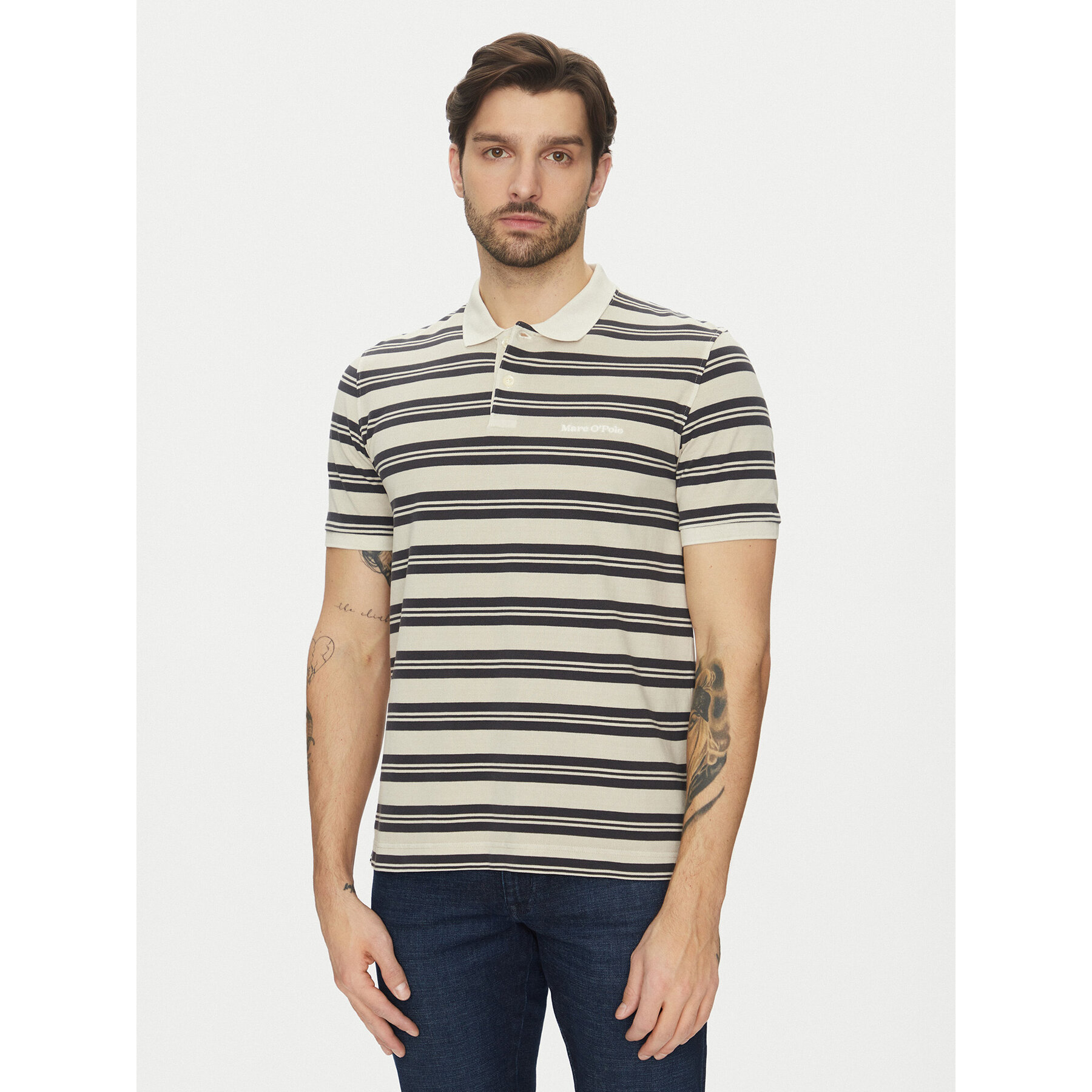 Marc O'Polo Polo 522 2068 53040 Beige Regular Fit