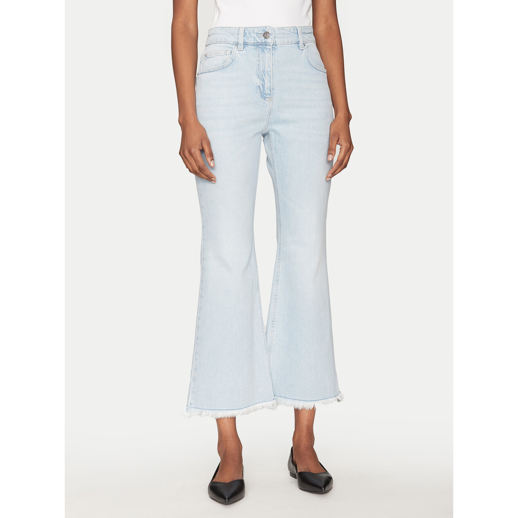 Marella Jeans Fcrop 2513181114 Blau Flare Fit