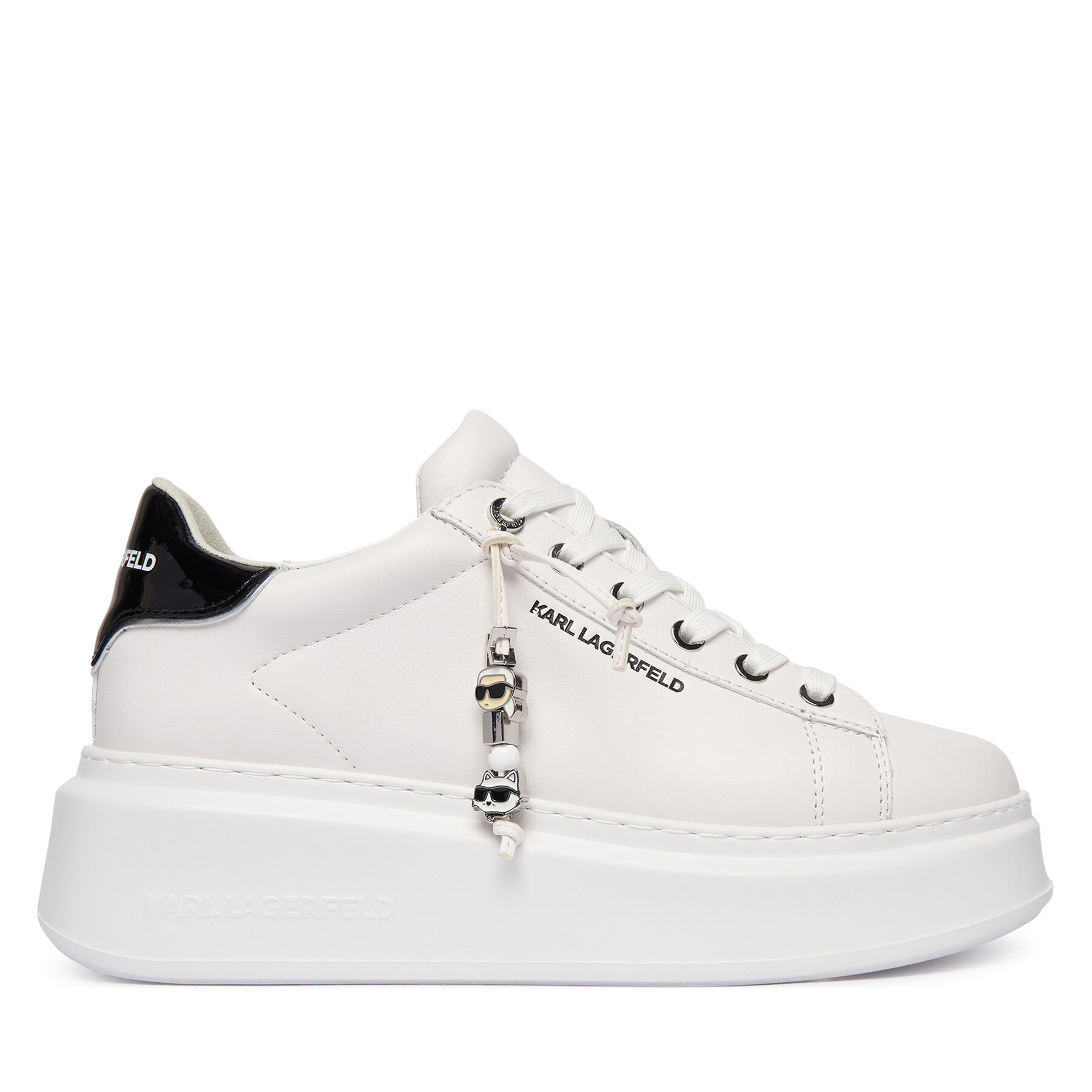 Sneakers KARL LAGERFELD Anakapri KL63516 Alb