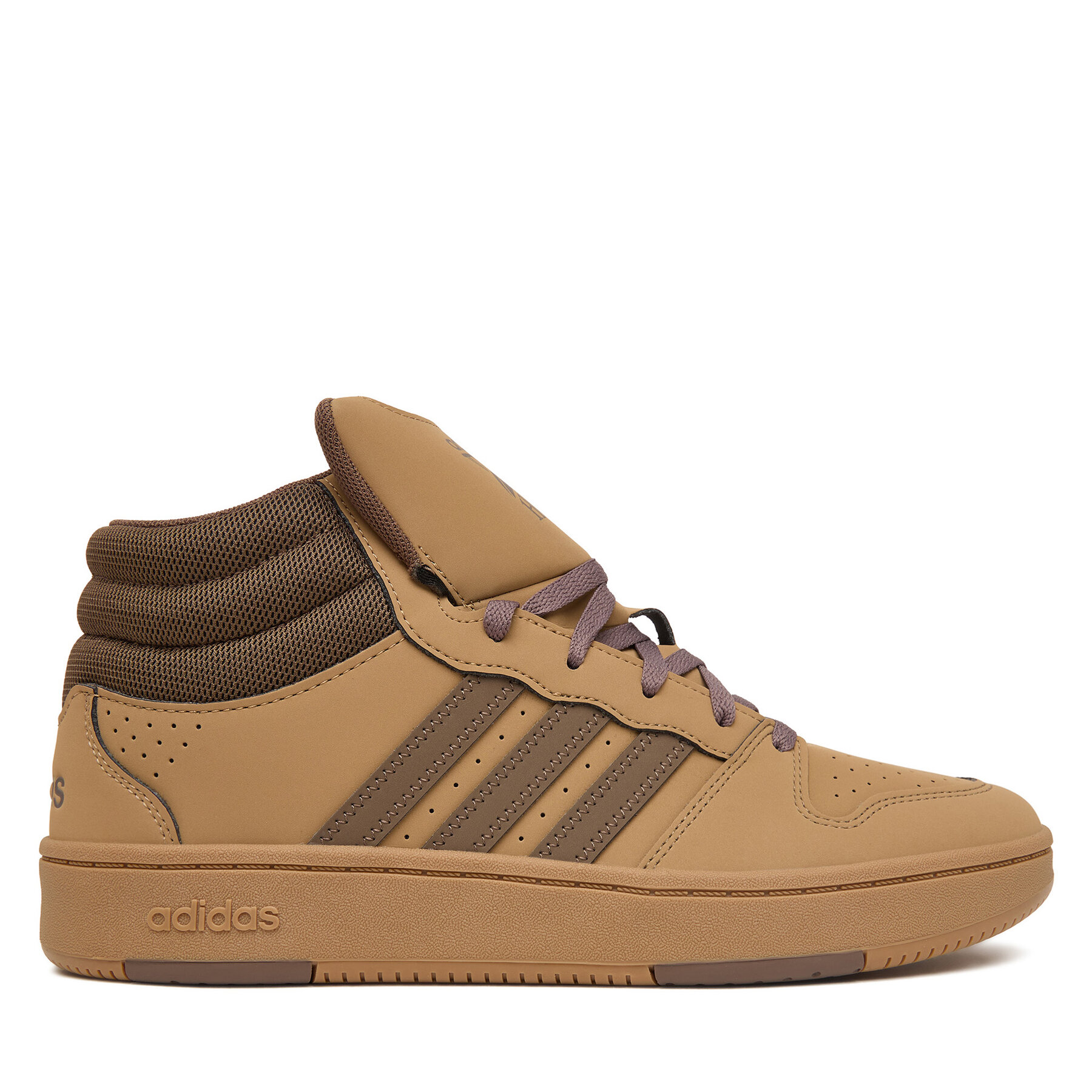 Tenisice adidas Hoops Mid Classic KI7495 Svijetlo smeđa