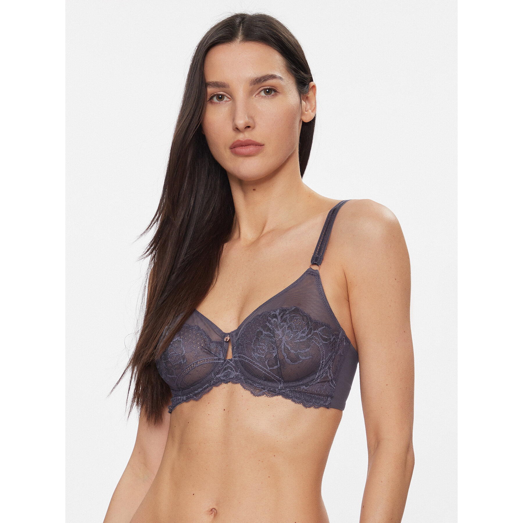 Triumph Σουτιέν με μπανέλα Wild Peony Florale W01 10215982 Γκρι